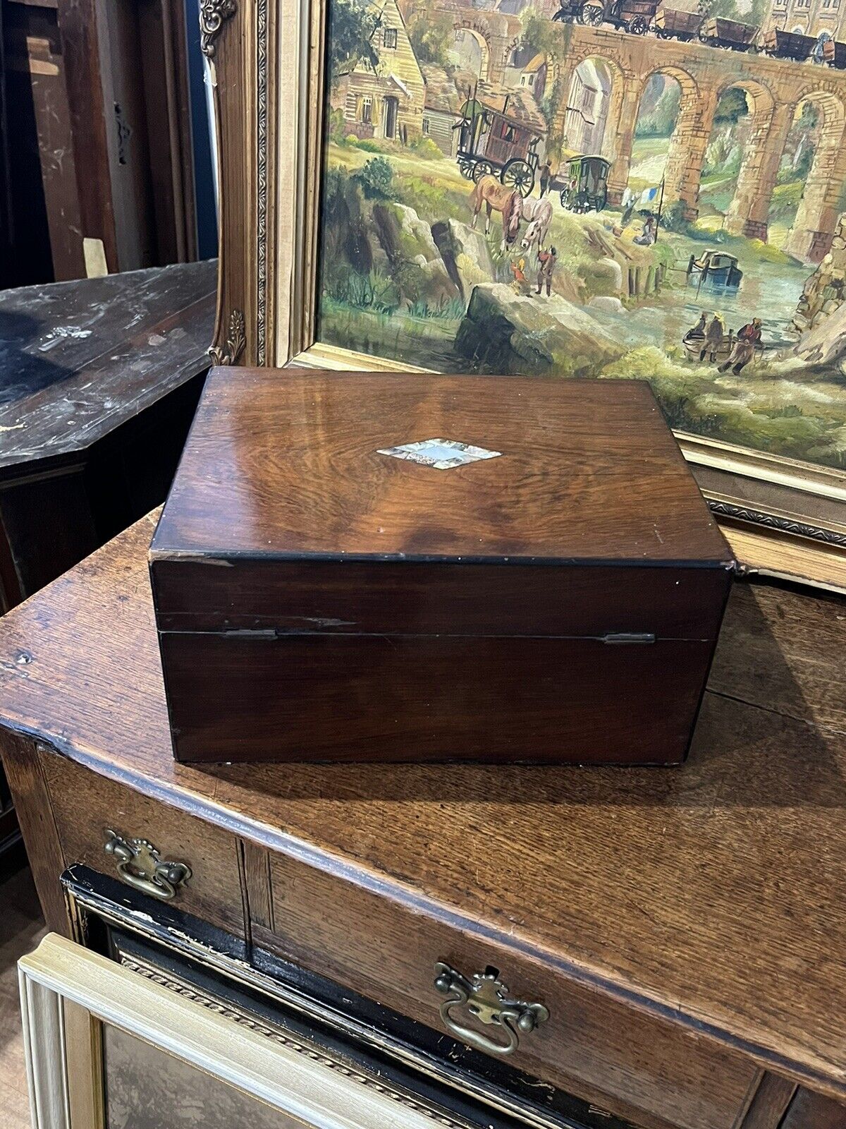 Victorian Fitted Sewing Box