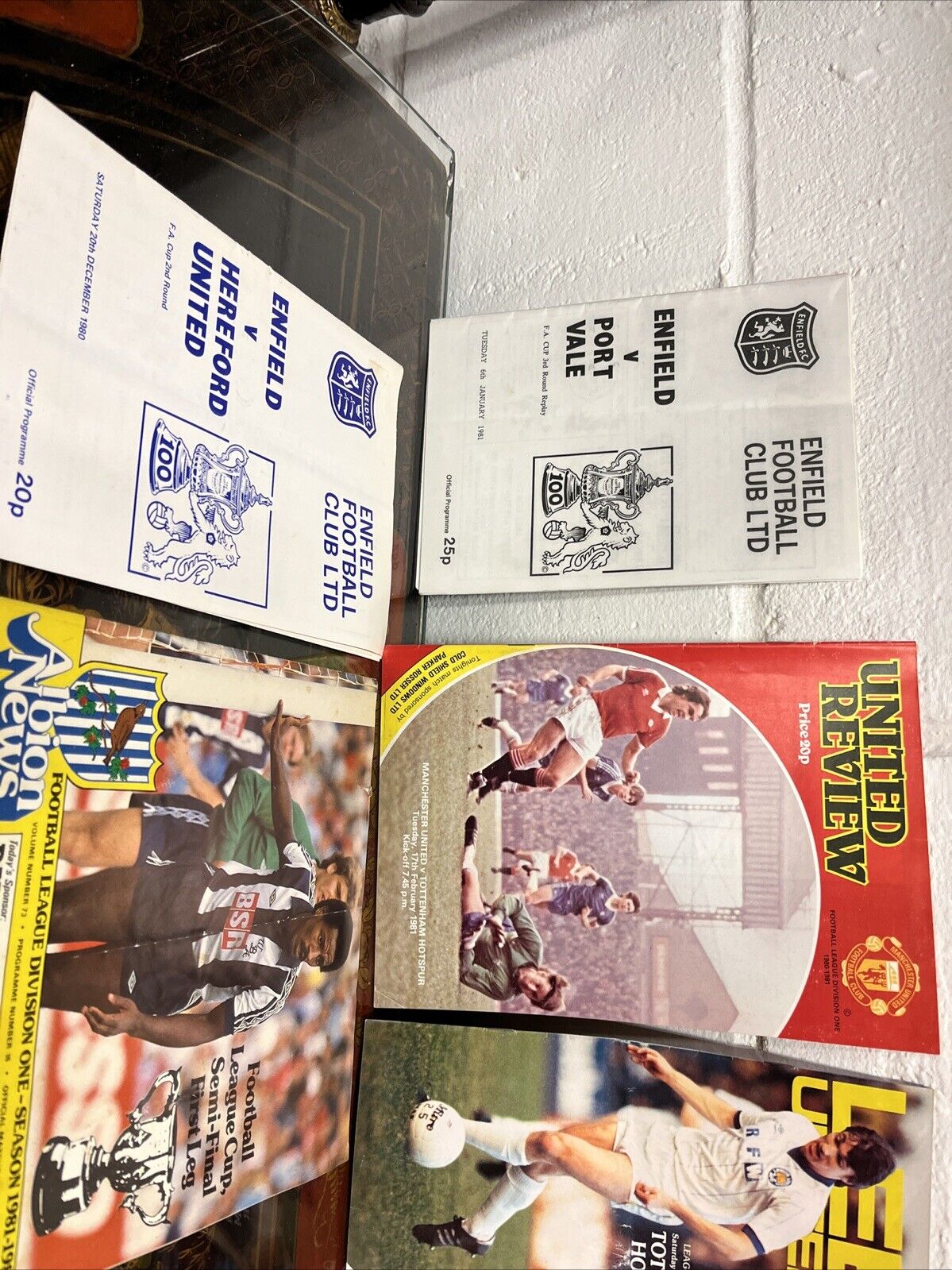 Tottenham Hotspur Away Programmes