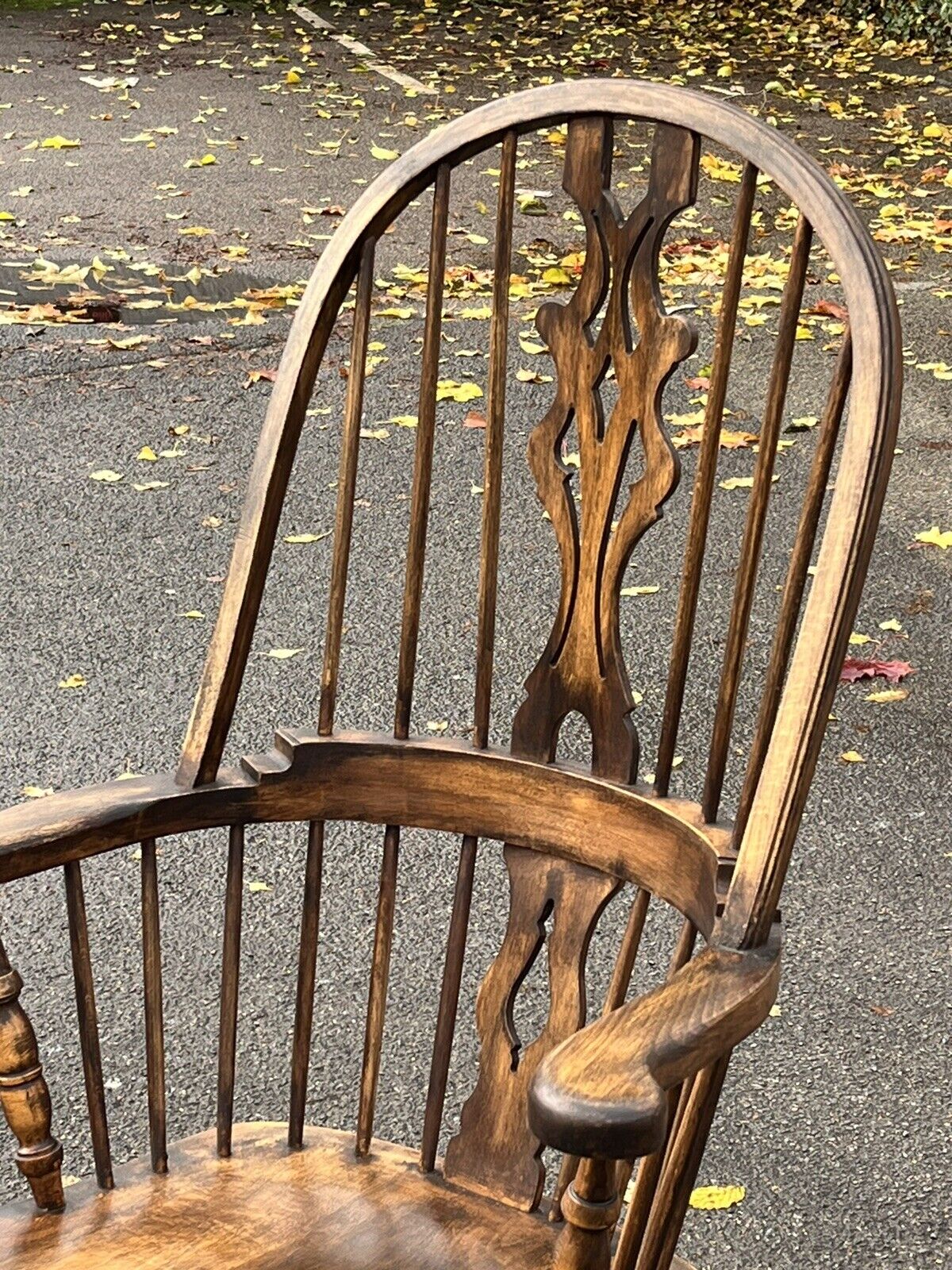 Oak Windsor Armchair.