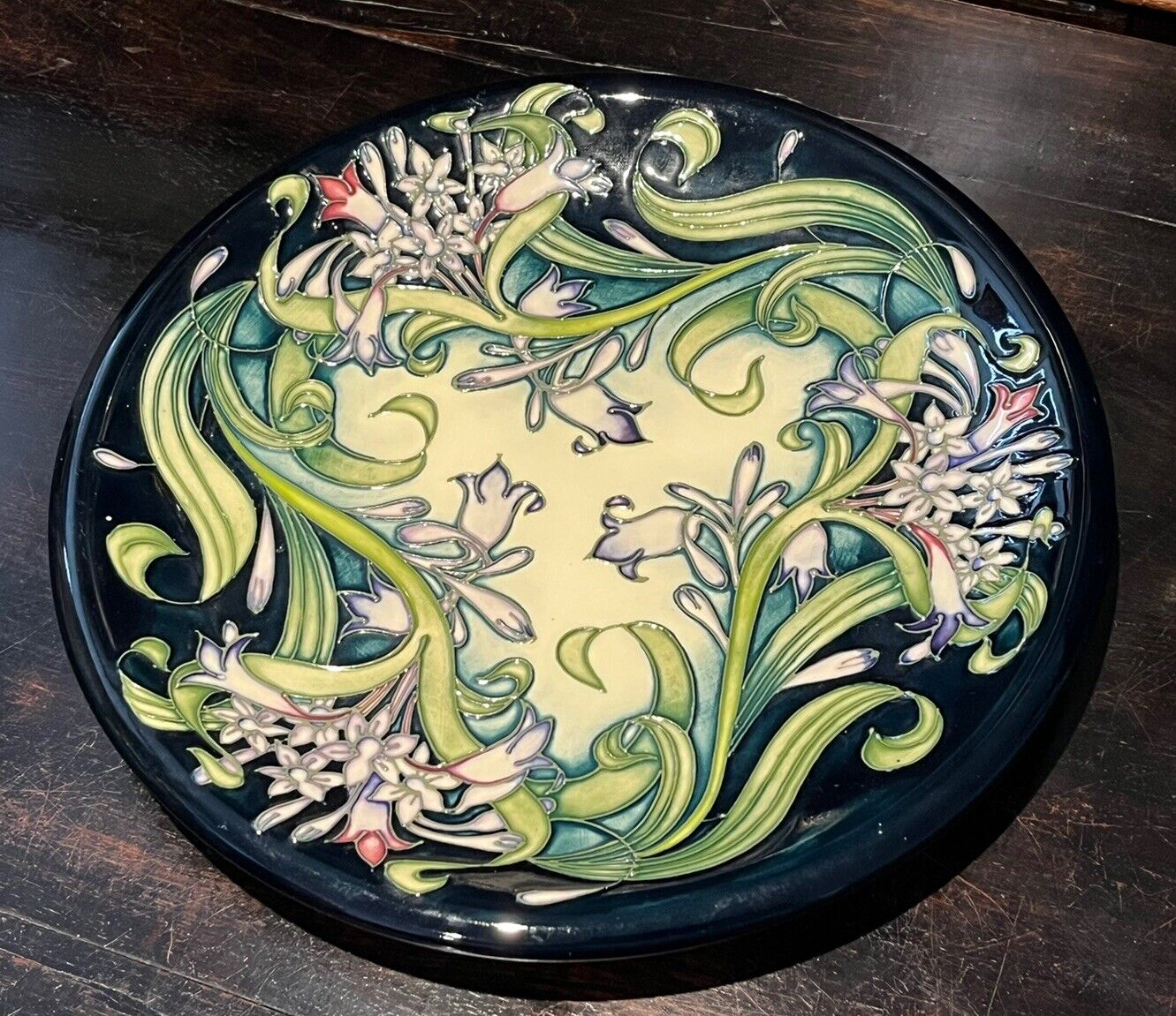 Large Moorcroft Plate