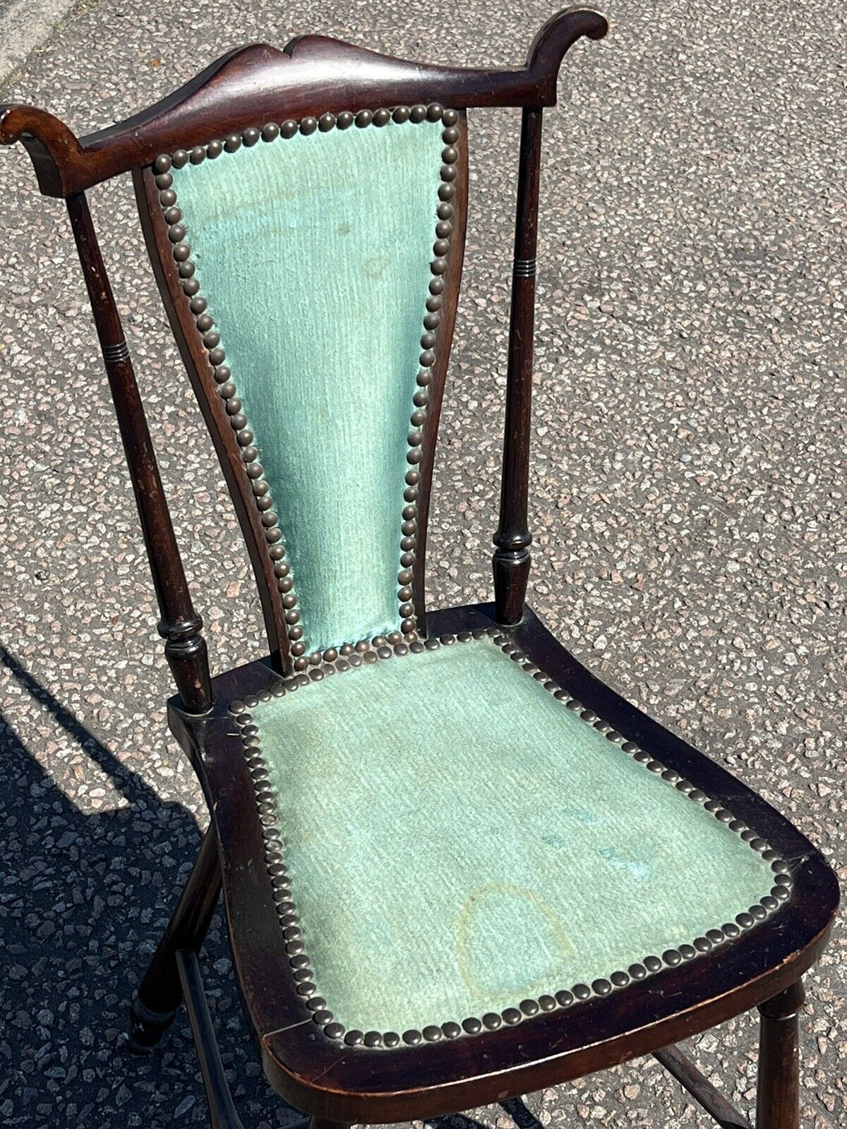 Antique Mahogany Side Chair