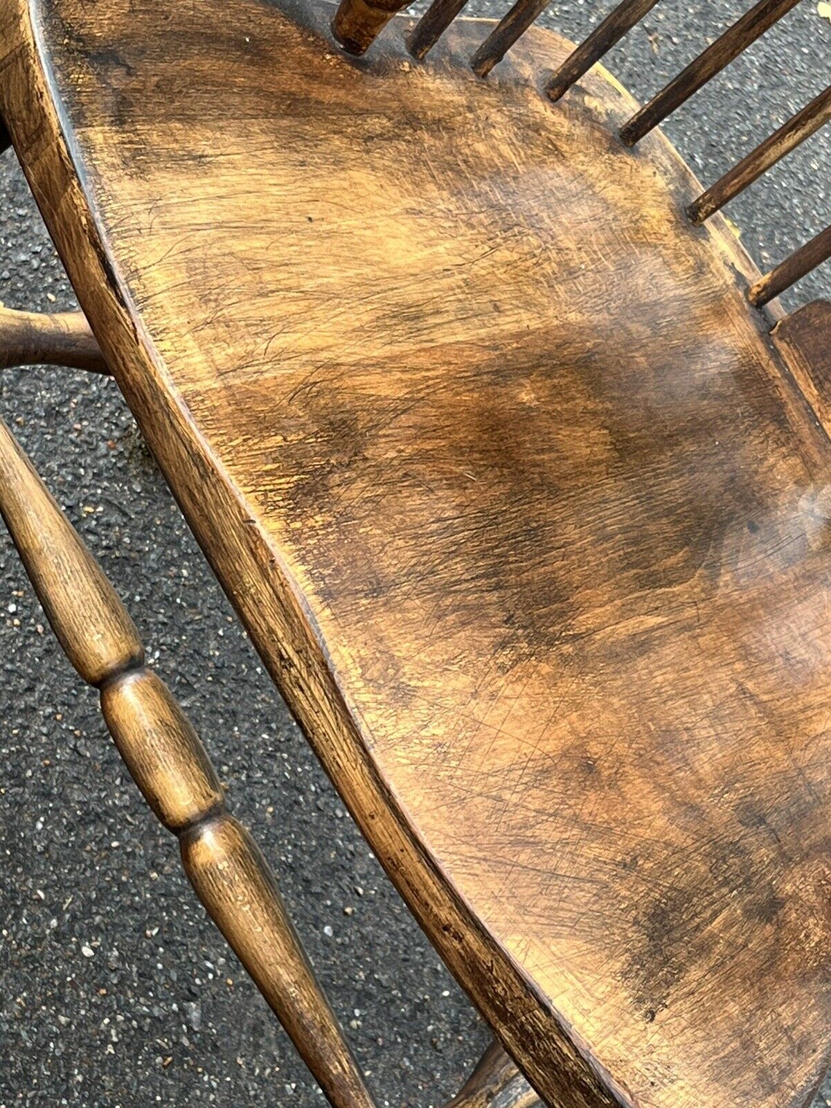 Oak Windsor Armchair.