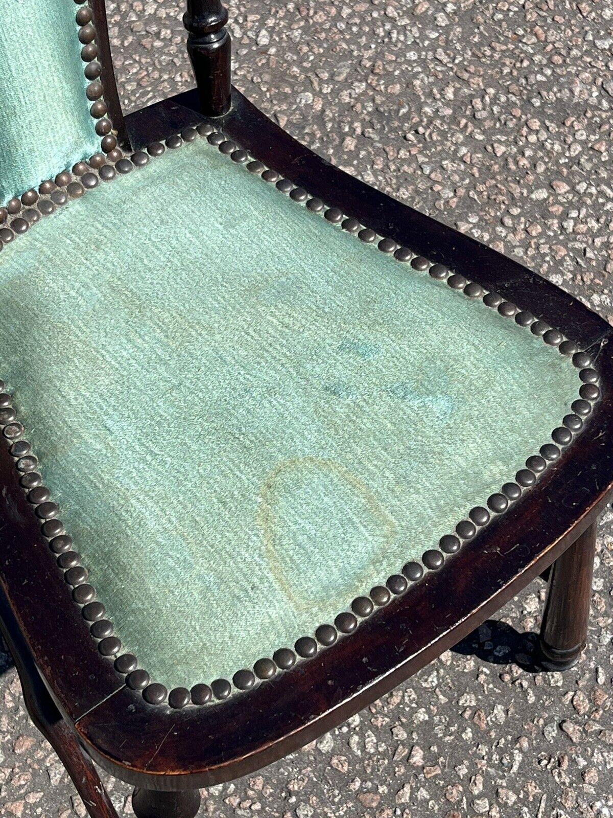 Antique Mahogany Side Chair