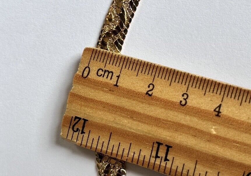Vintage Gold Plated Detailed Necklace