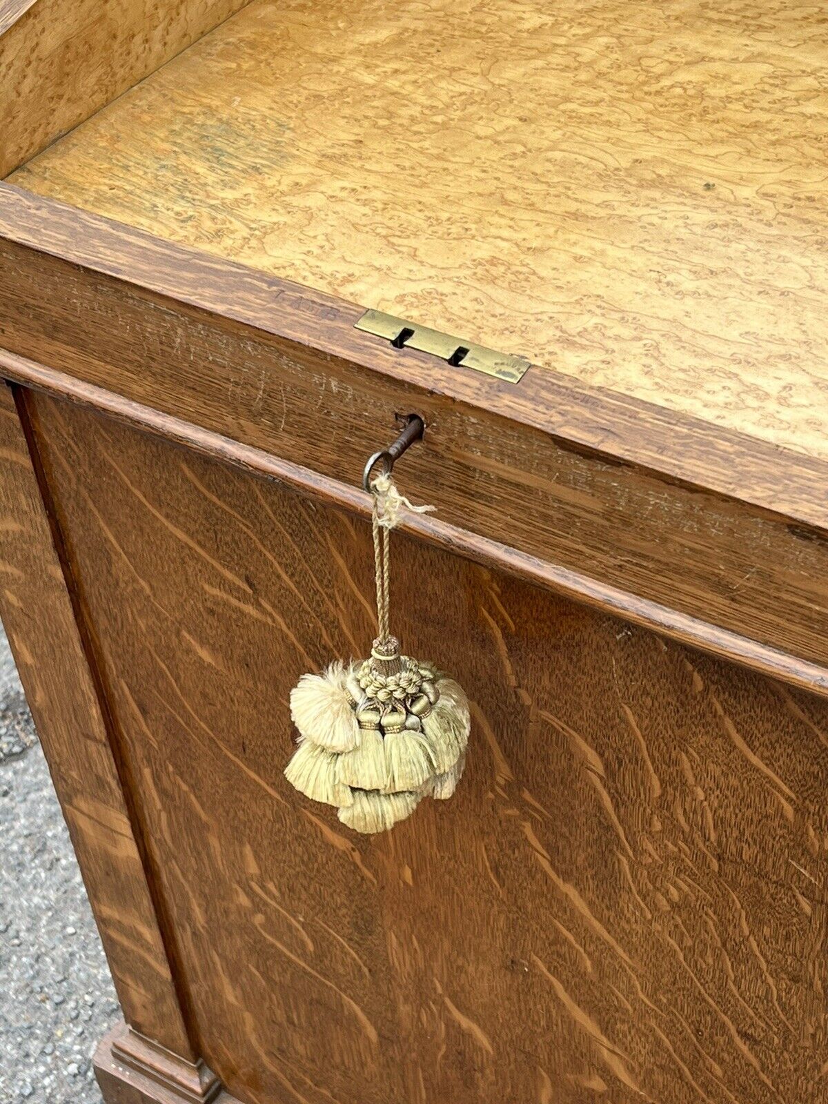 Victorian Light Oak Davenport Desk. Lamb Of Manchester, Gillows Design