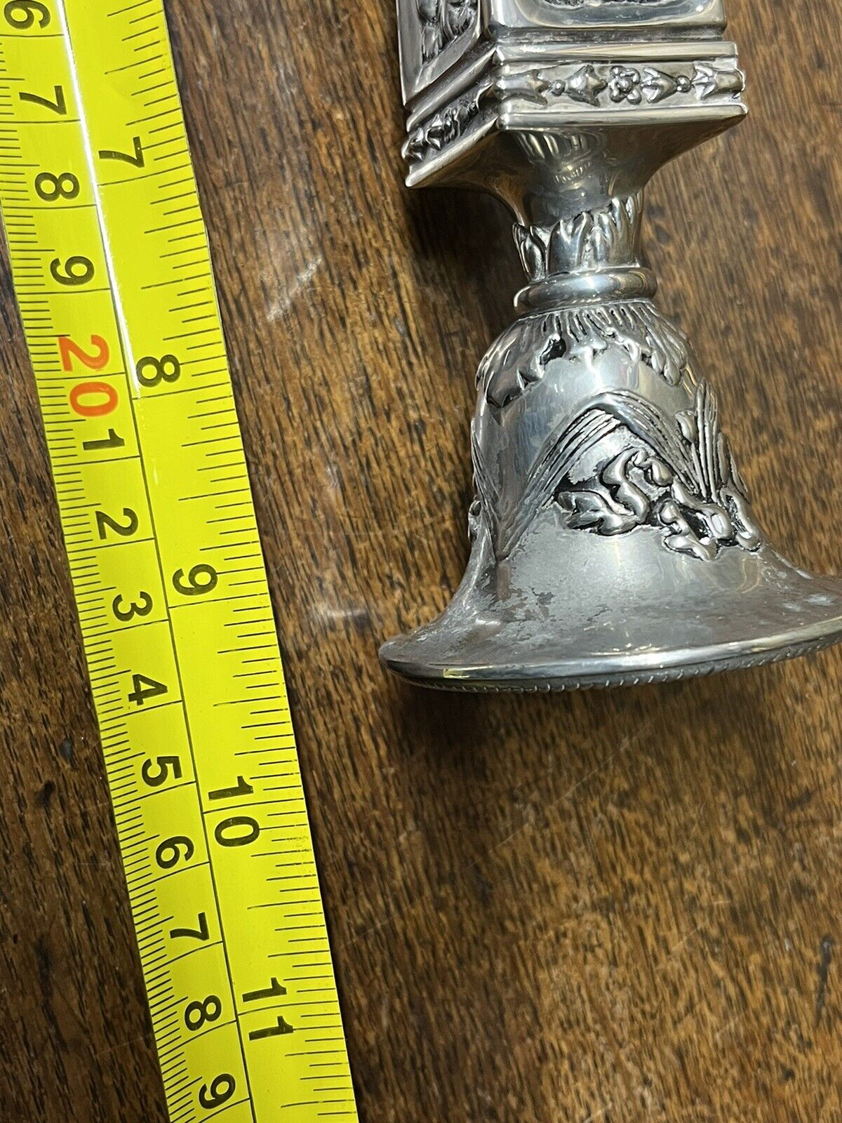 Pair Of Silver Plate Candlesticks With Original Box