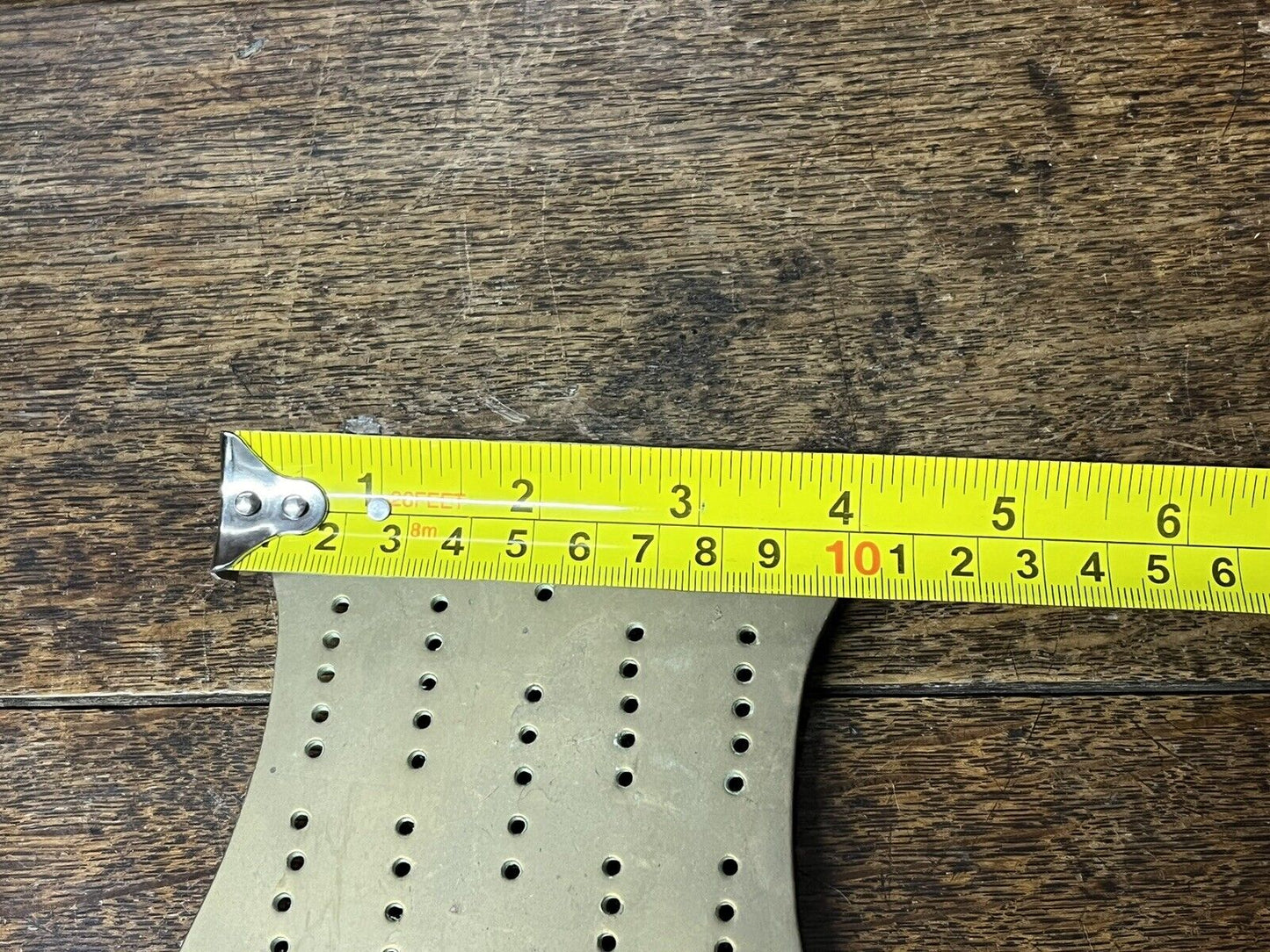 Brass Cribbage Board