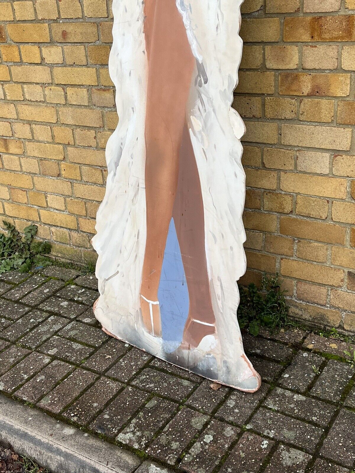 Burlesque Stage Prop. HUGE Hand Painted 8 Feet Tall.