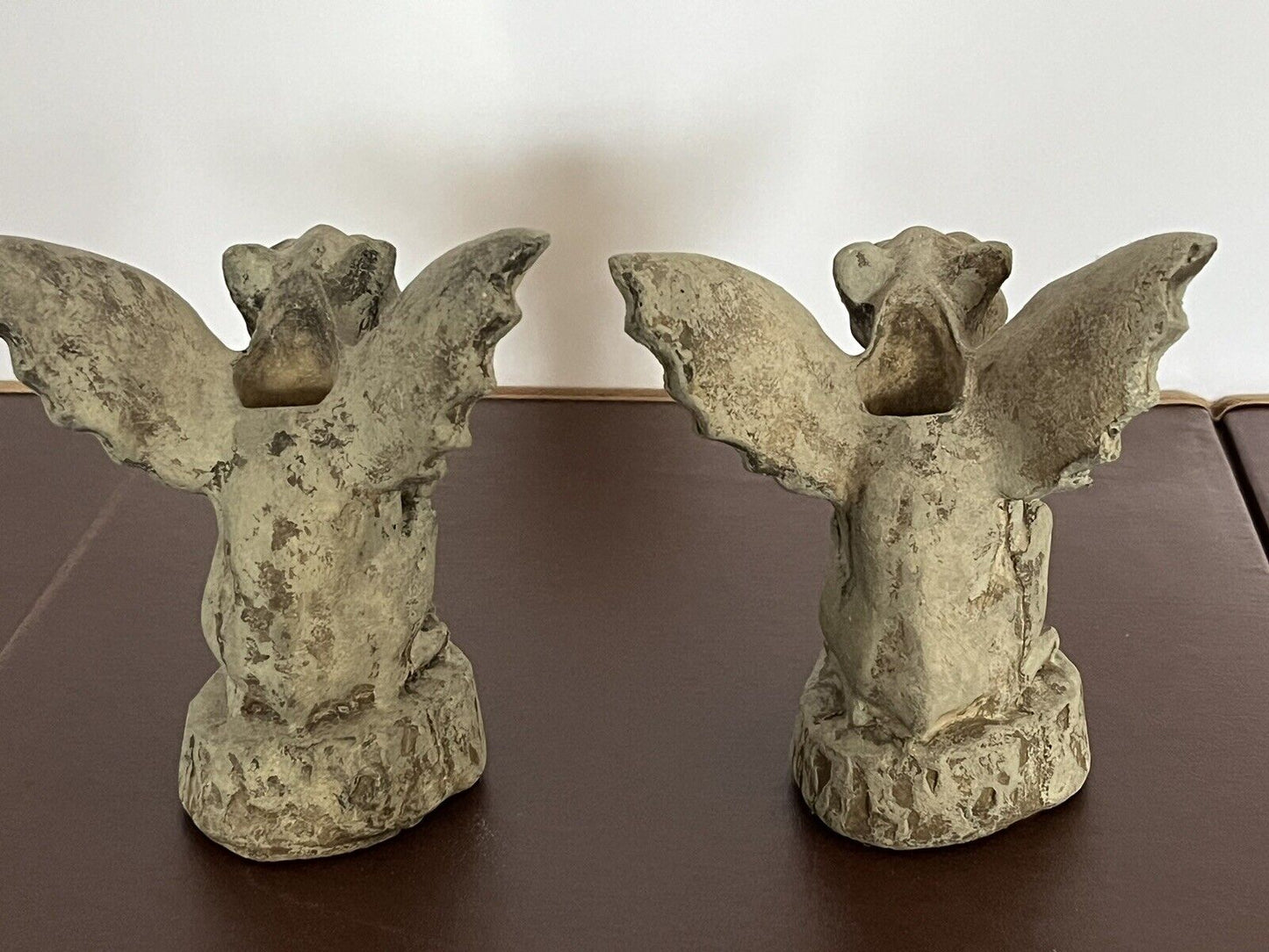 Winged Gargoyle Candle Holders
