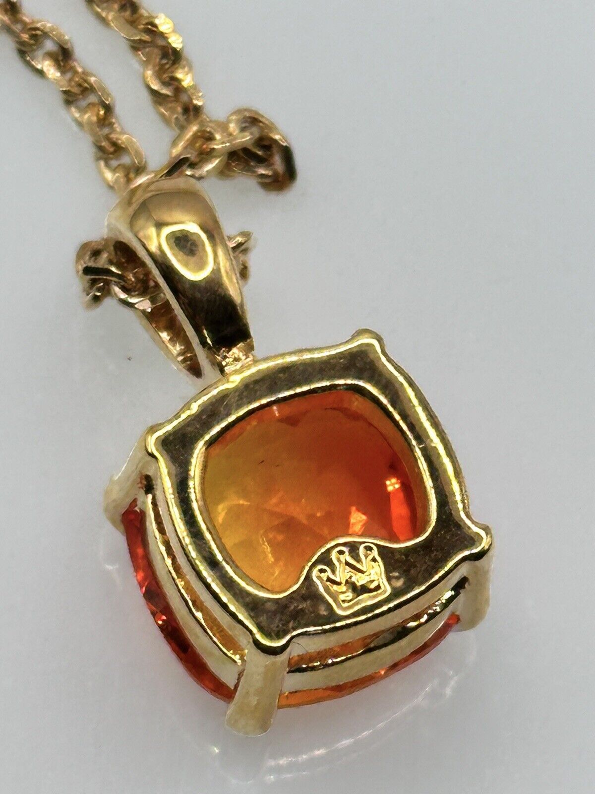 Gold Plated Necklace Made With Swarovski Crystals New Old Stock