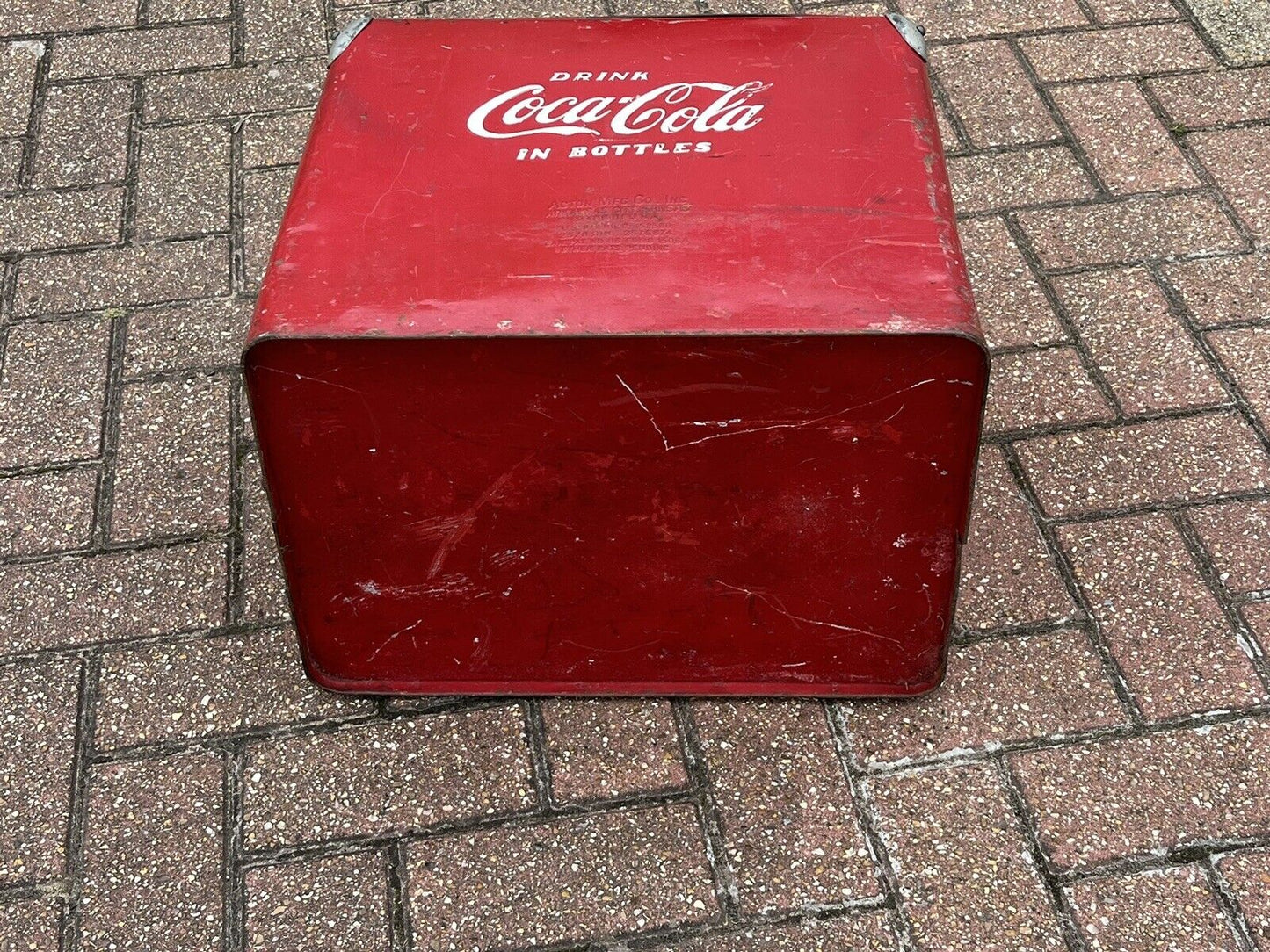 Original American Coca Cola Cool Box, Ice Box.