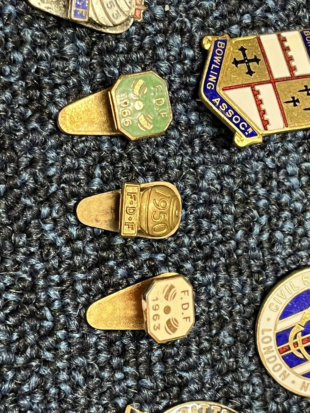 Bowls Club Badge Collection