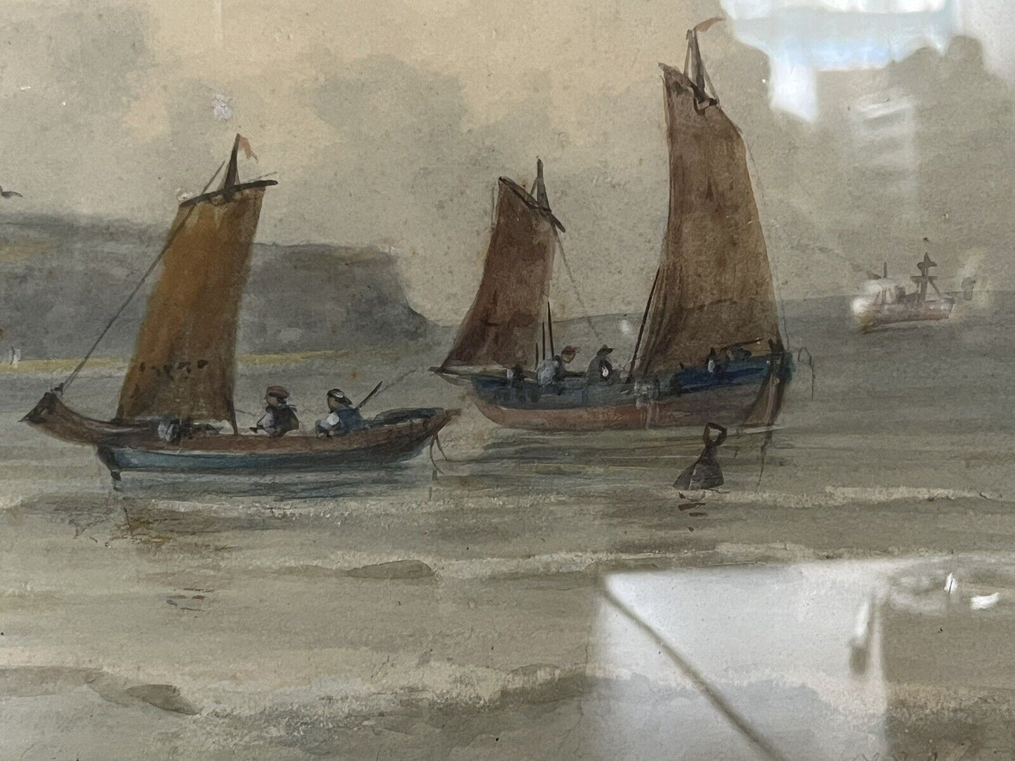Maritime/ Marine Watercolour Paintings, Signed.