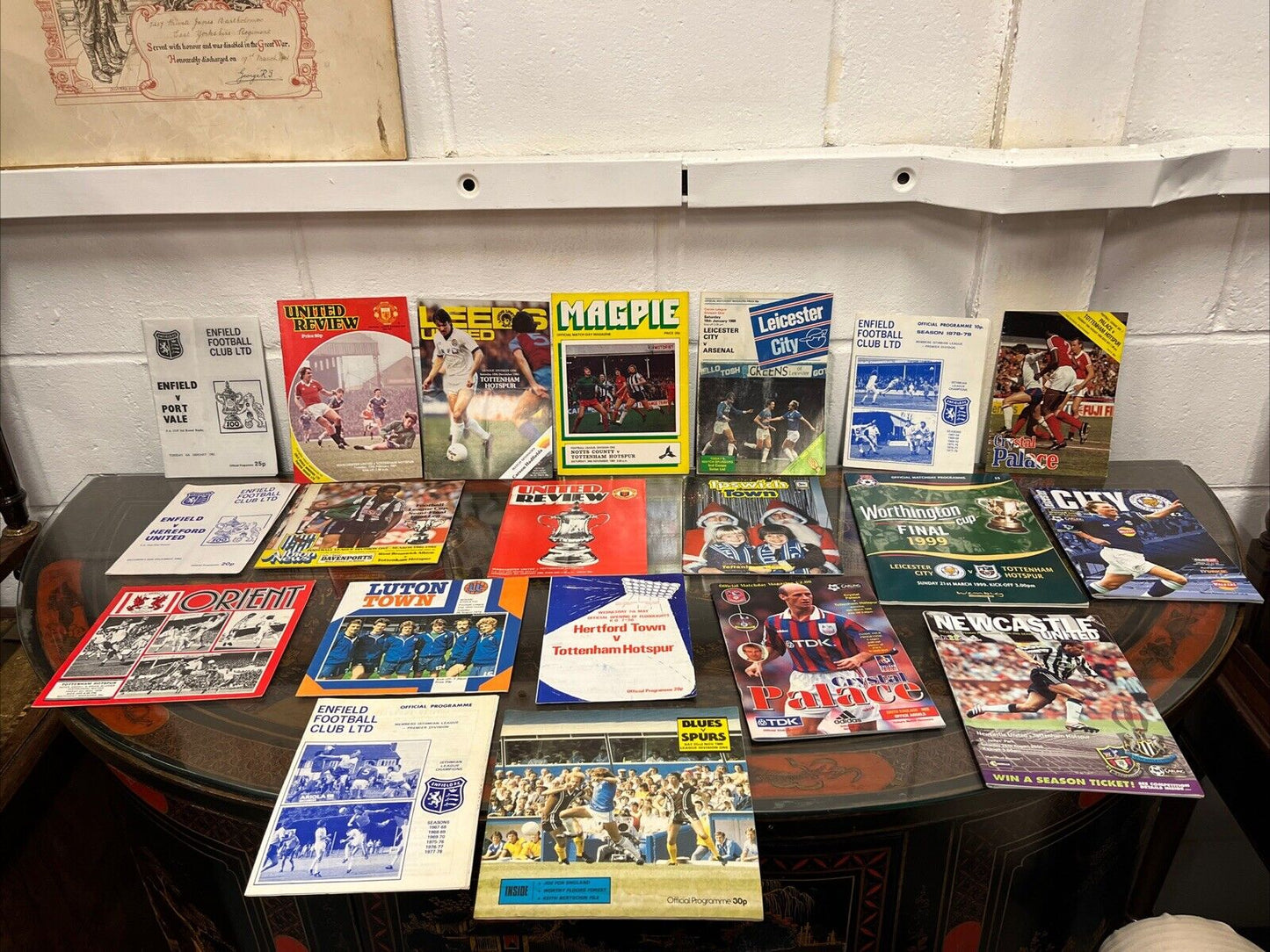 Tottenham Hotspur Away Programmes
