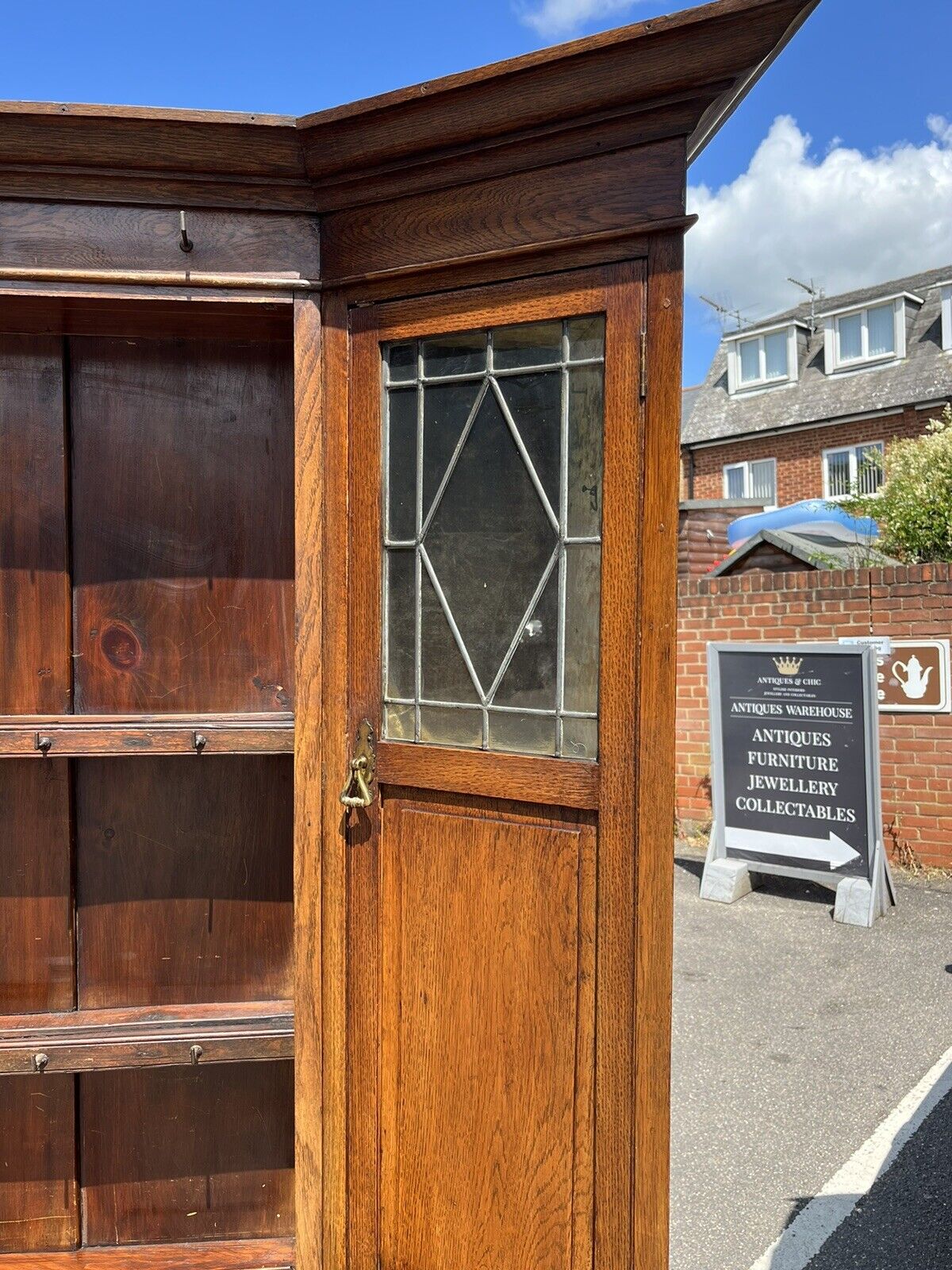 Georgian Oak Dresser, Amazing Colour, Loads Of Storage.