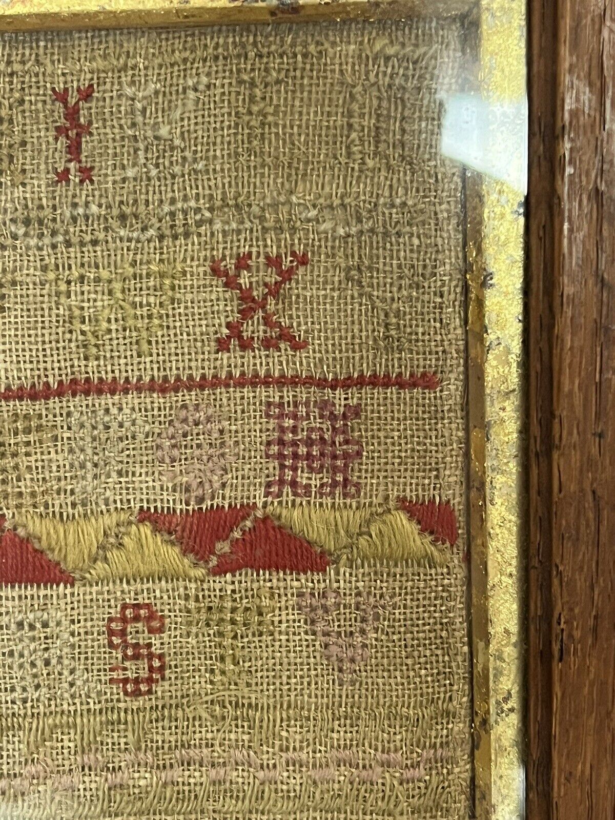 Georgian Framed Sampler