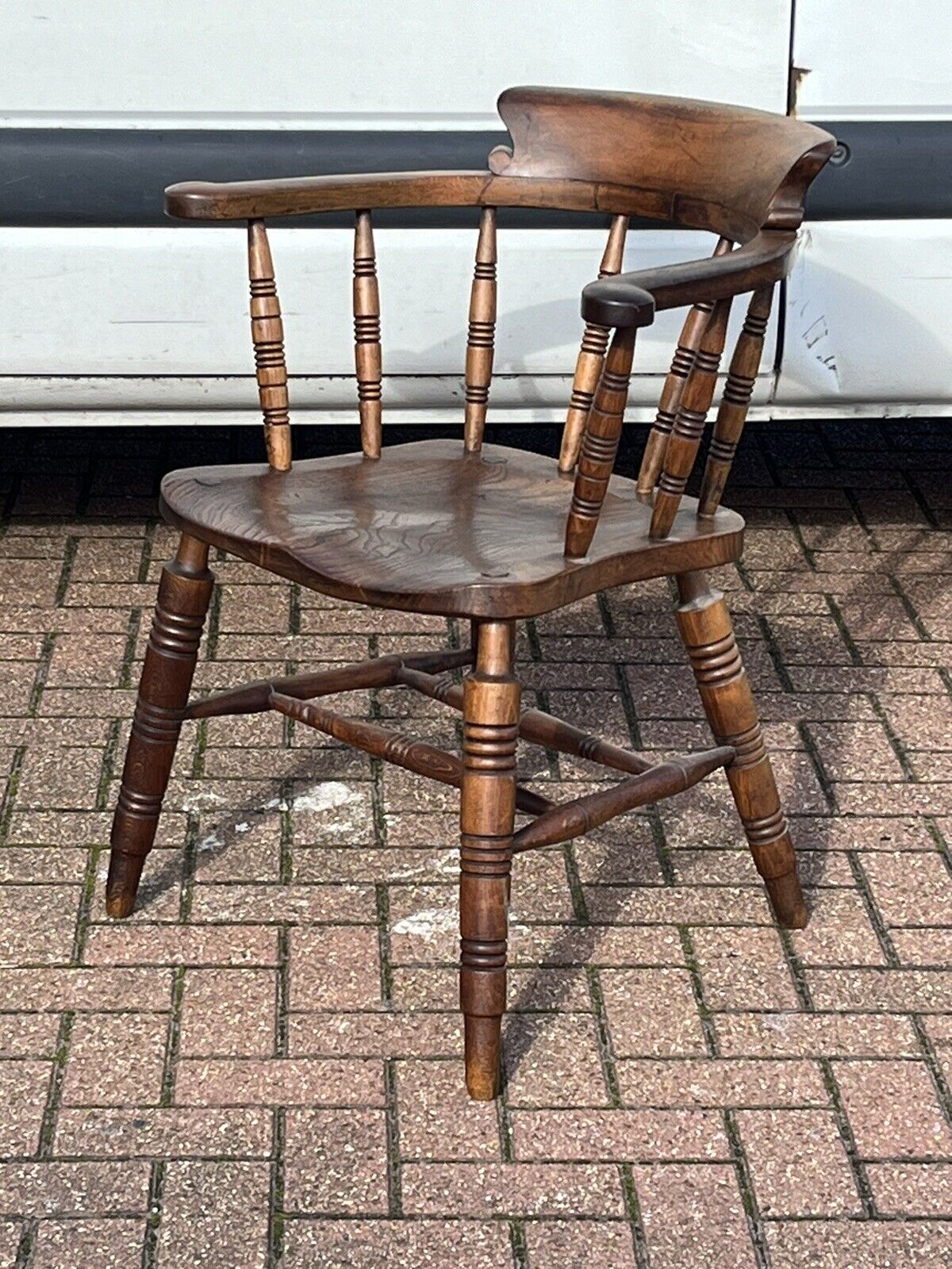 King George V Estate Chair. Full Stamps, Probably From A Government Building