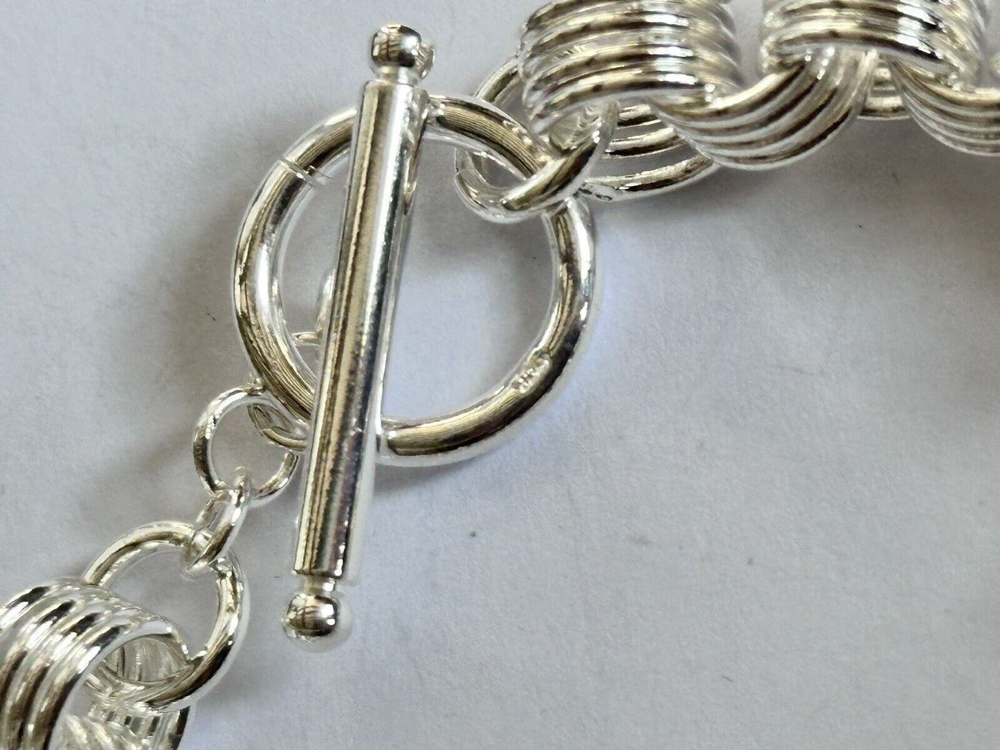 Silver 925 Chain Link Bracelet 28.05g