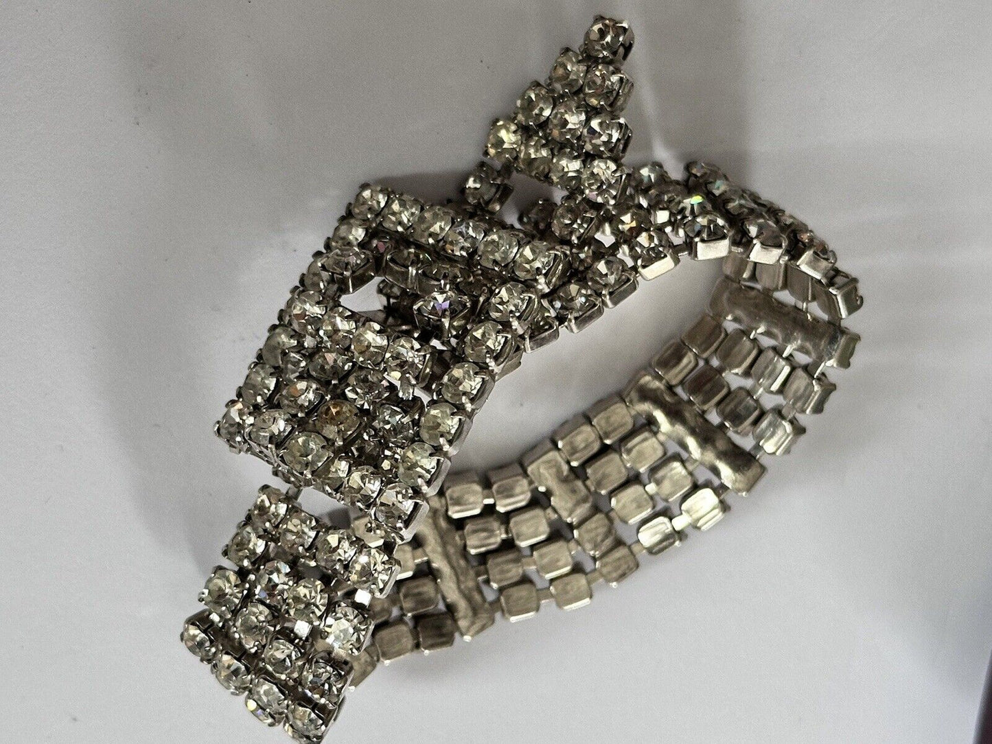 Vintage Paste Belt Buckle Style Bracelet