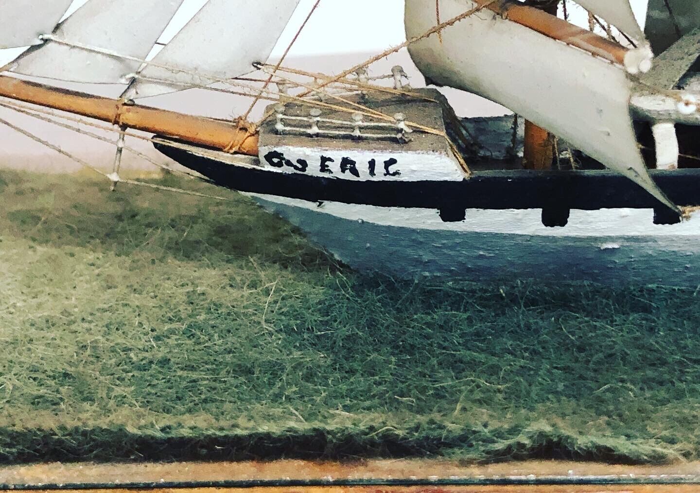 Glass Cased Maritime Model Ship, Very Detailed