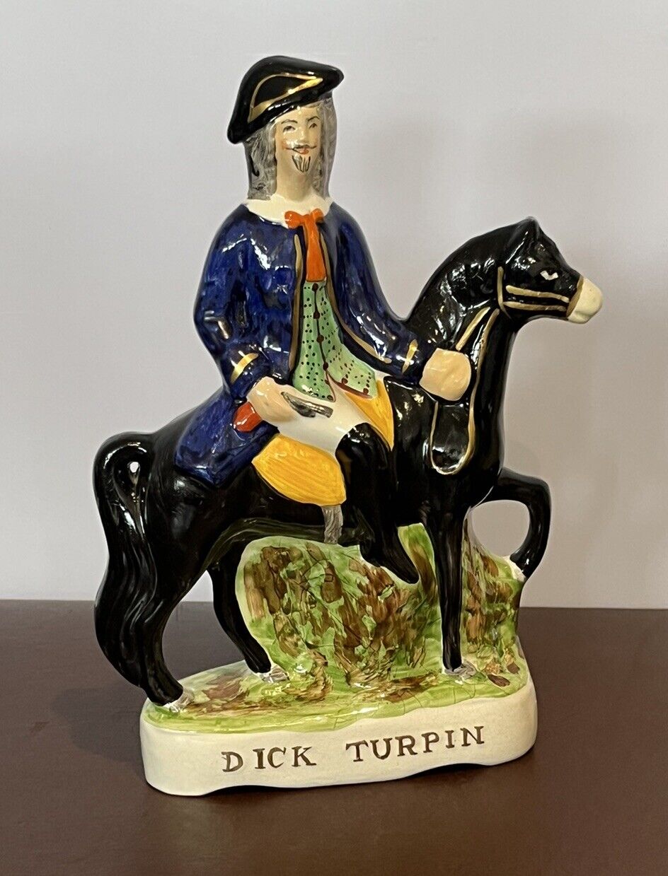 Dick Turpin Staffordshire Figure