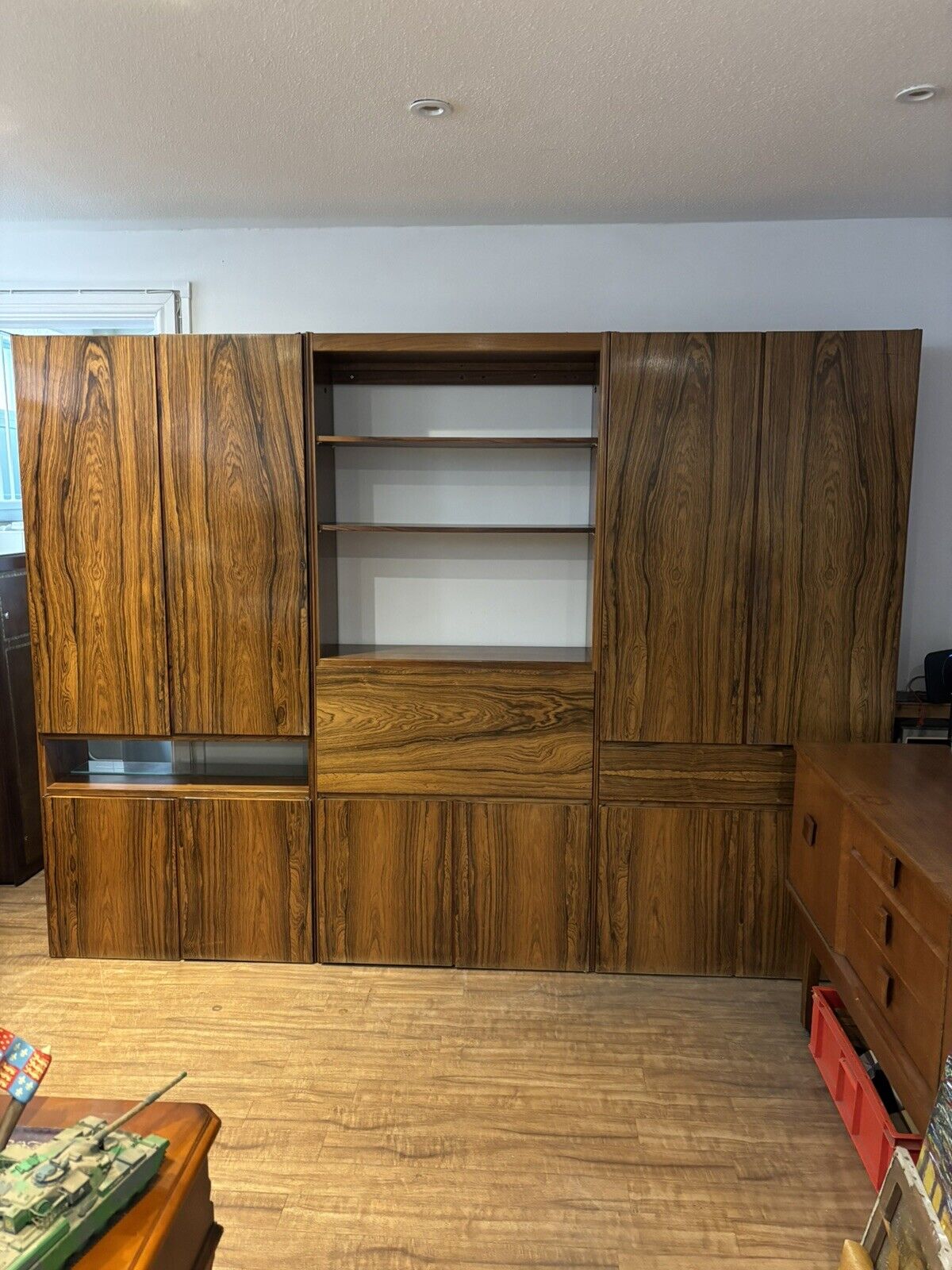 Archie Shine Rosewood Cocktail Cabinet, Display Cabinet, Shelves & Cupboards