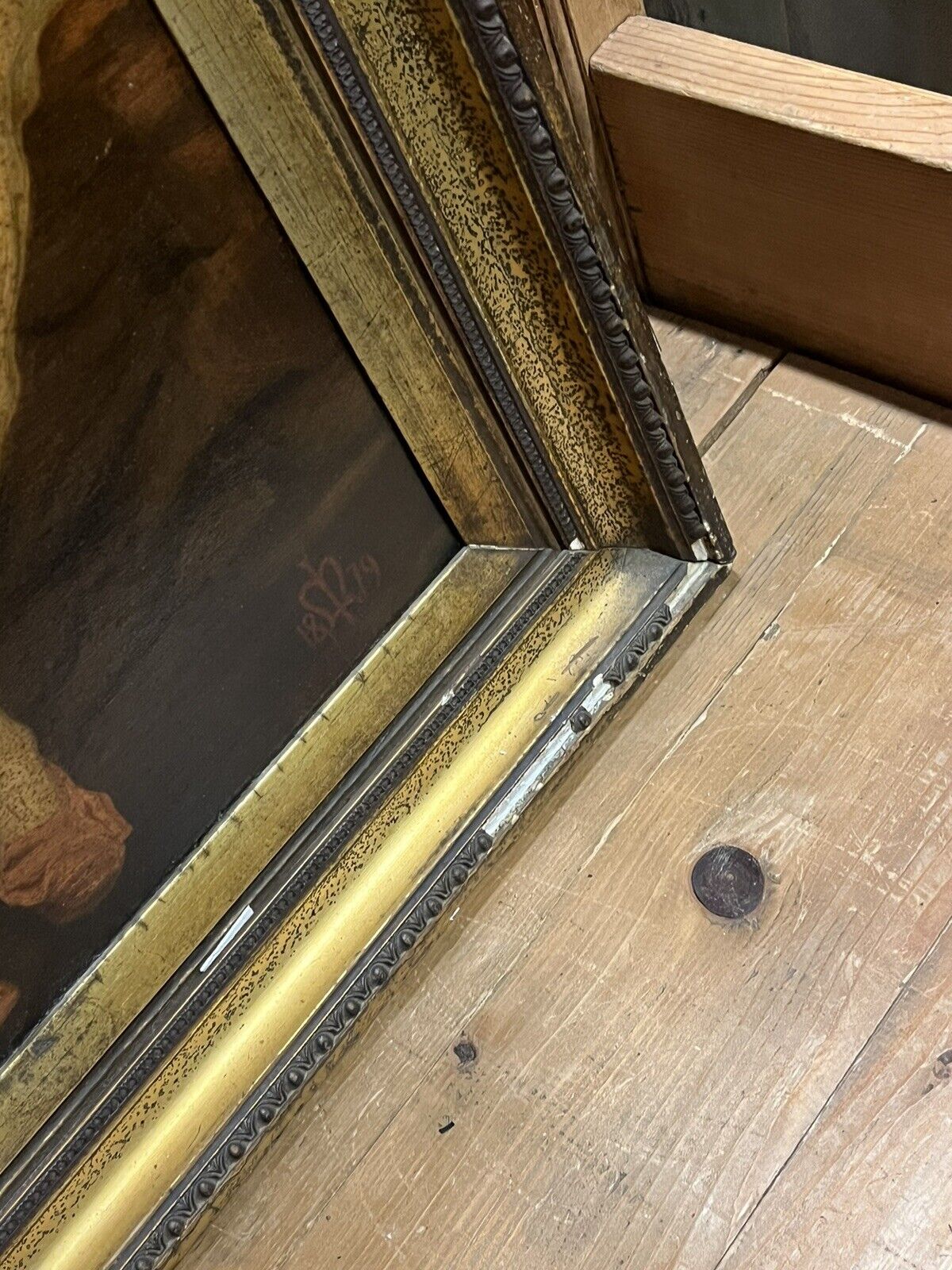Victorian Pears Picture, In original Gilt Frame.