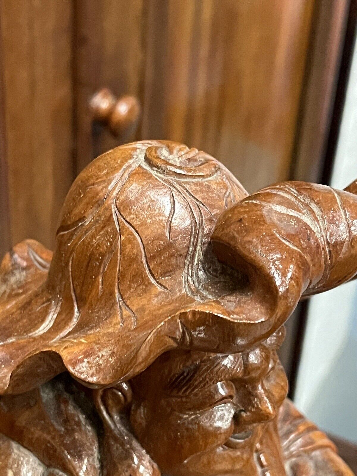 Chinese Carved Wooden Figure
