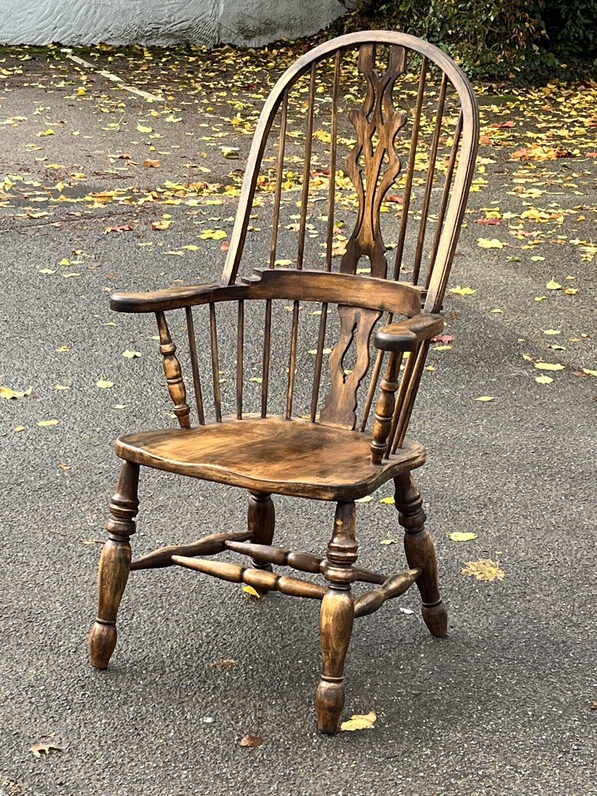 Oak Windsor Armchair.