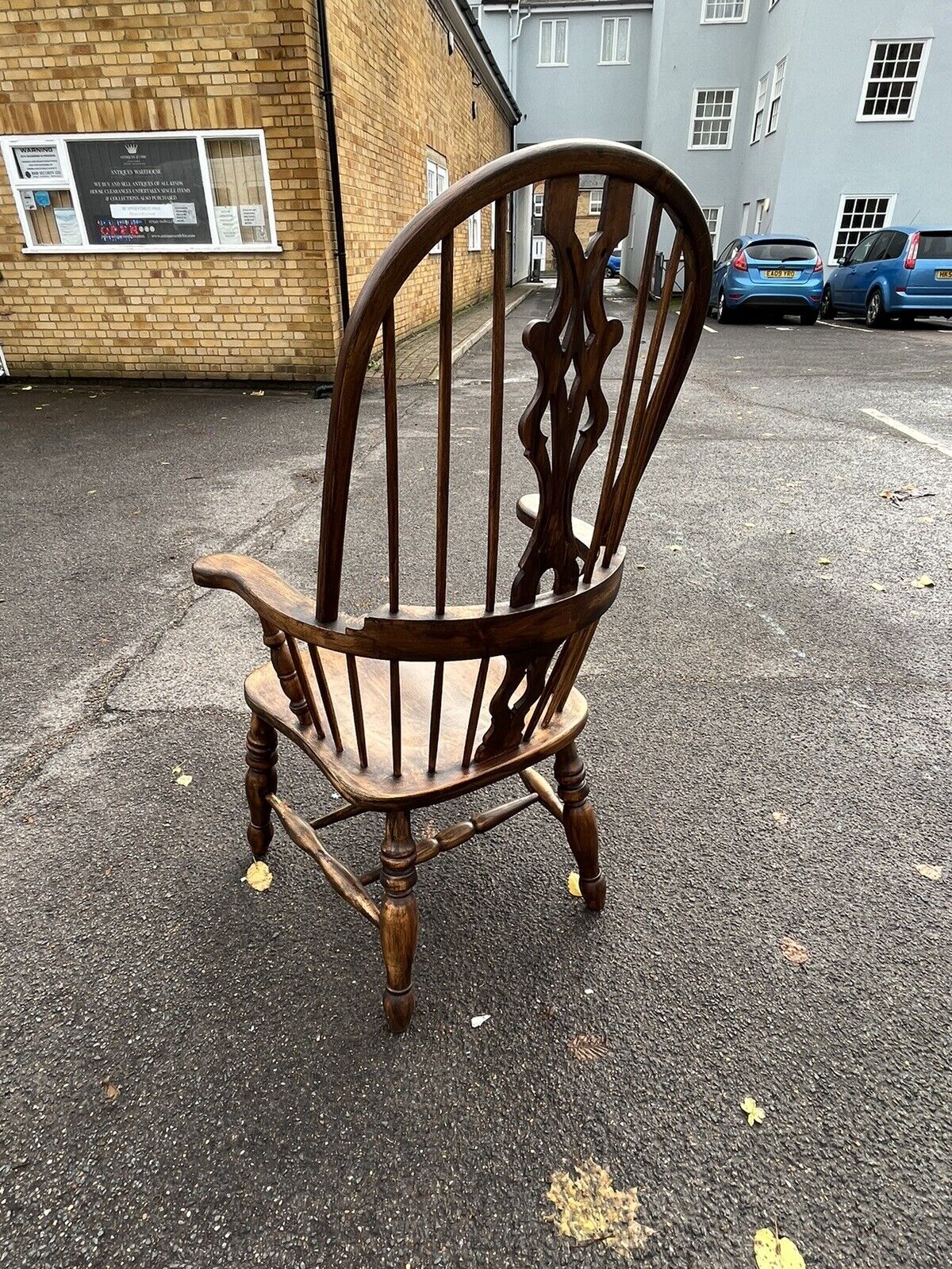 Oak Windsor Armchair.