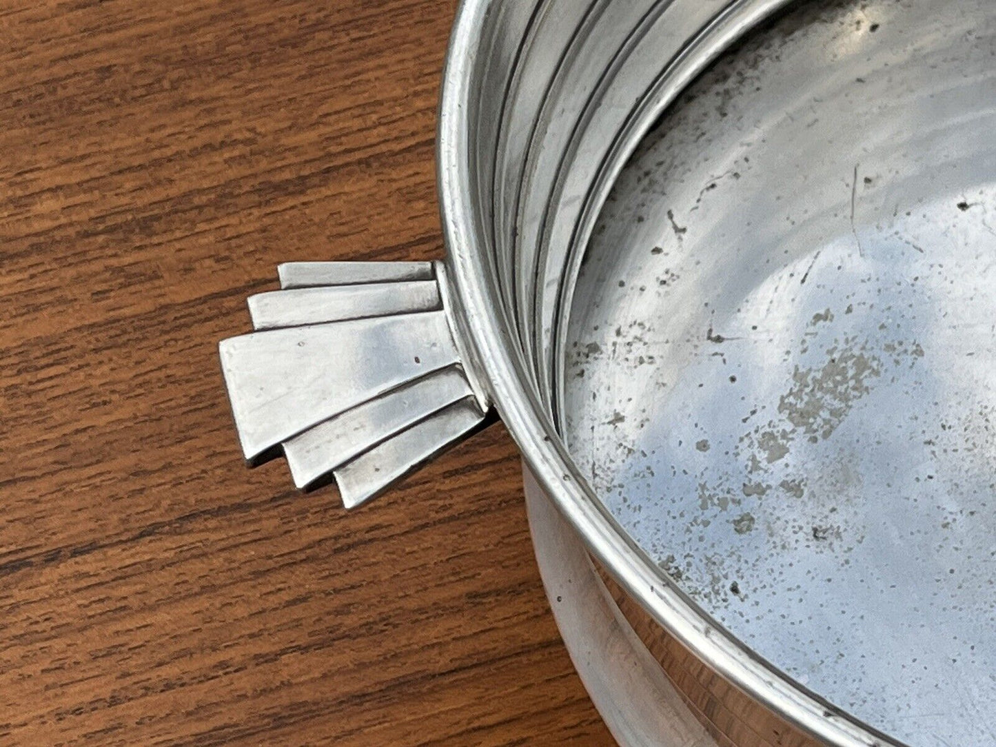 Art Deco Silver Plate Fruit Bowl.