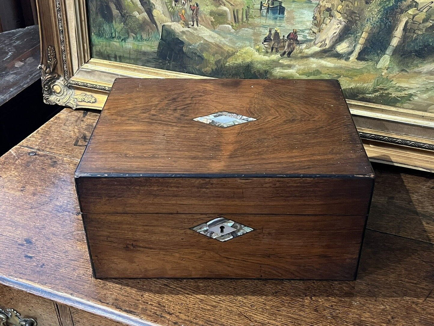 Victorian Fitted Sewing Box