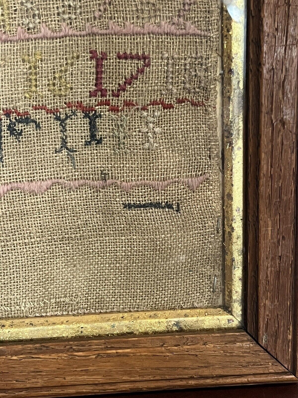 Georgian Framed Sampler