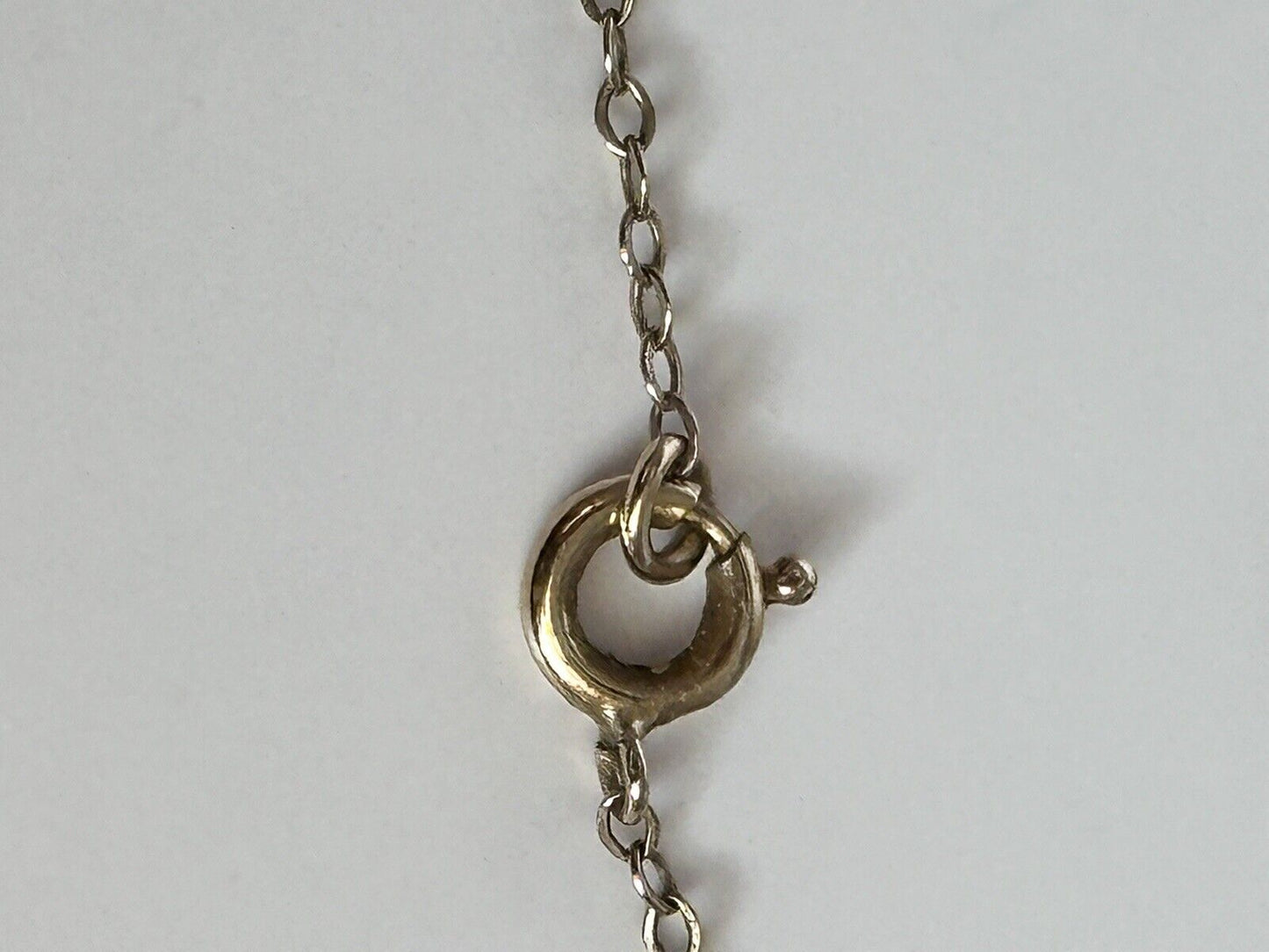 Vintage 9ct Gold Boot Pendant Necklace