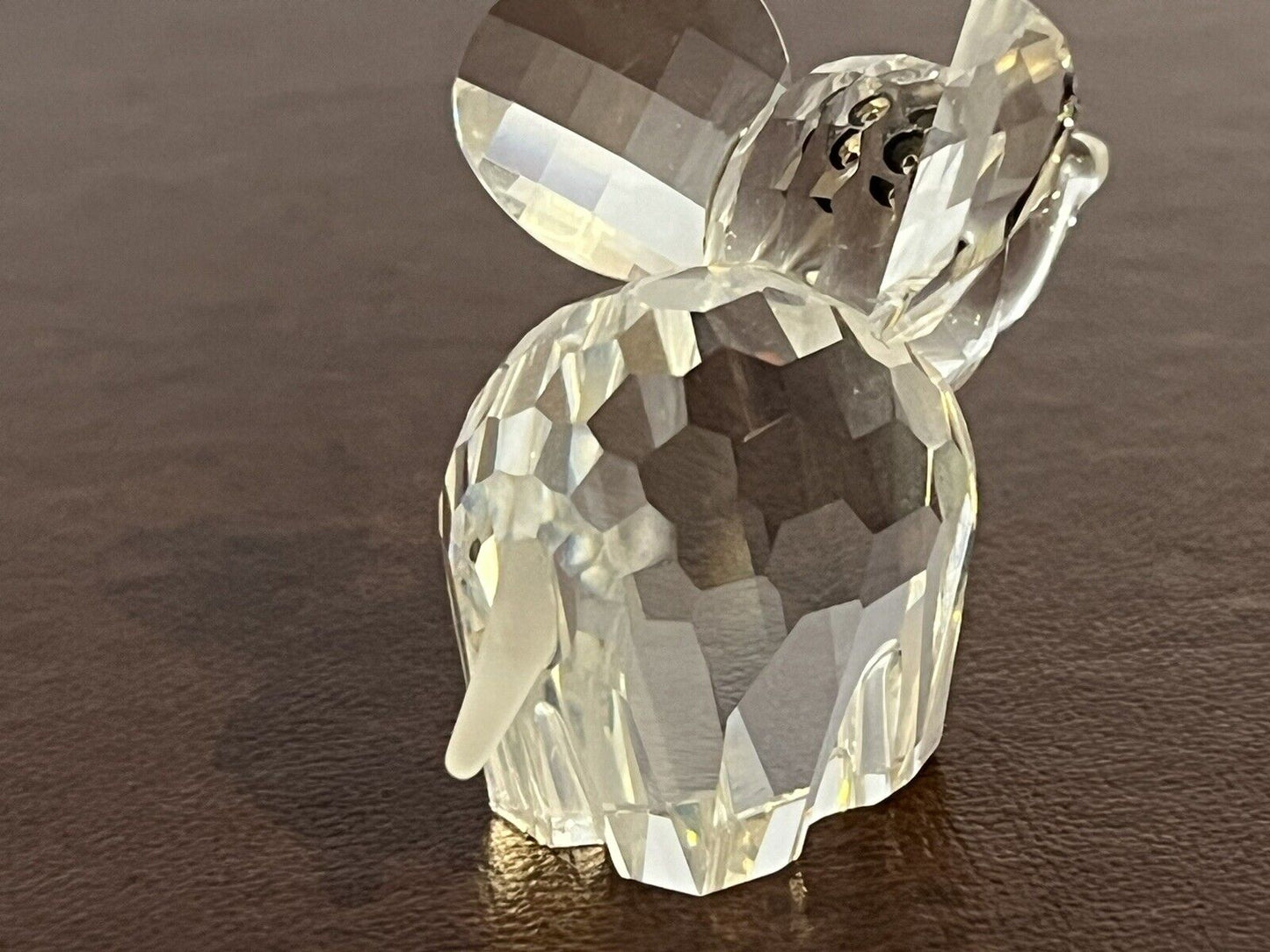 Swarovski Crystal Swan Signed Elephant