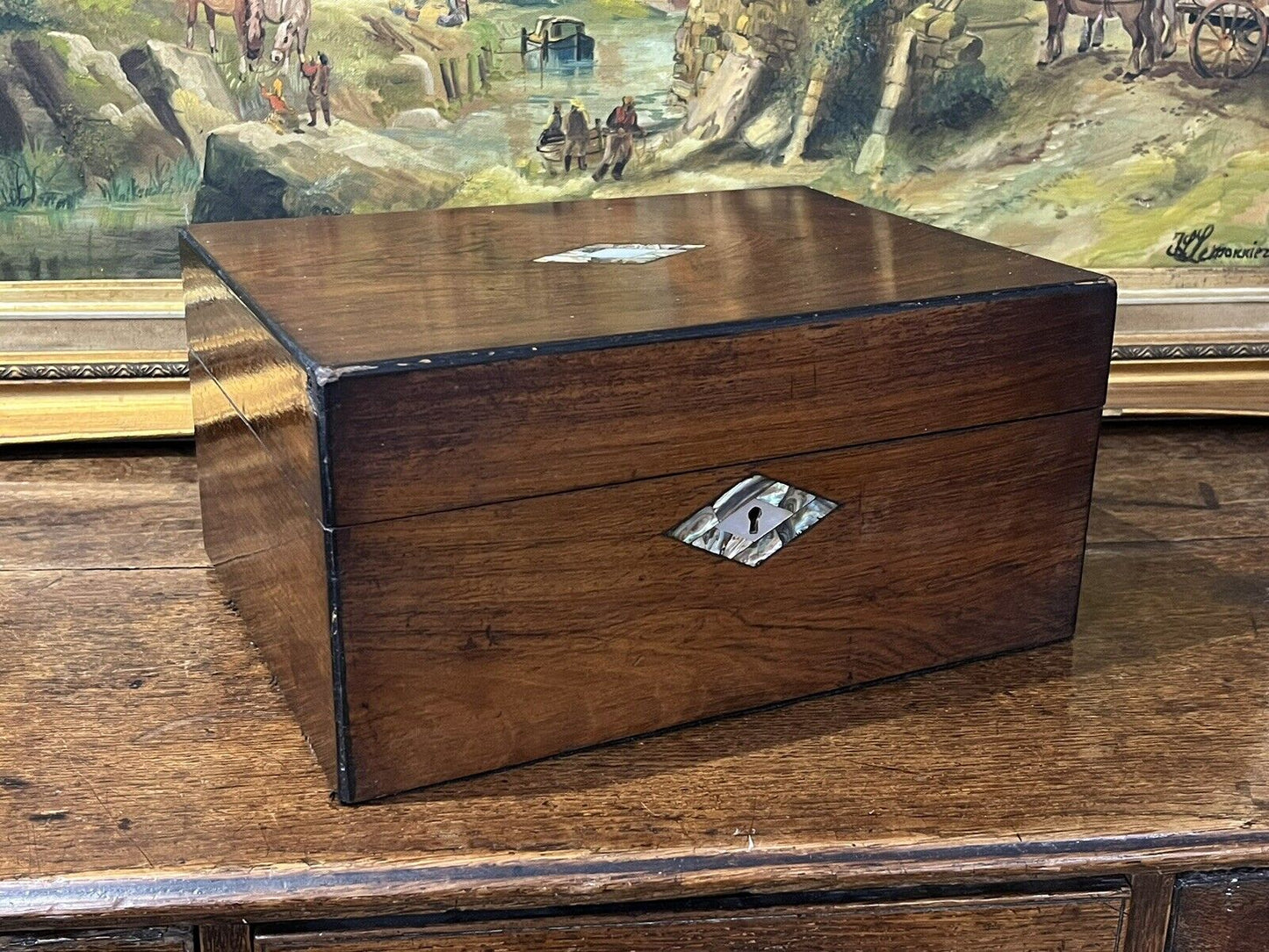 Victorian Fitted Sewing Box
