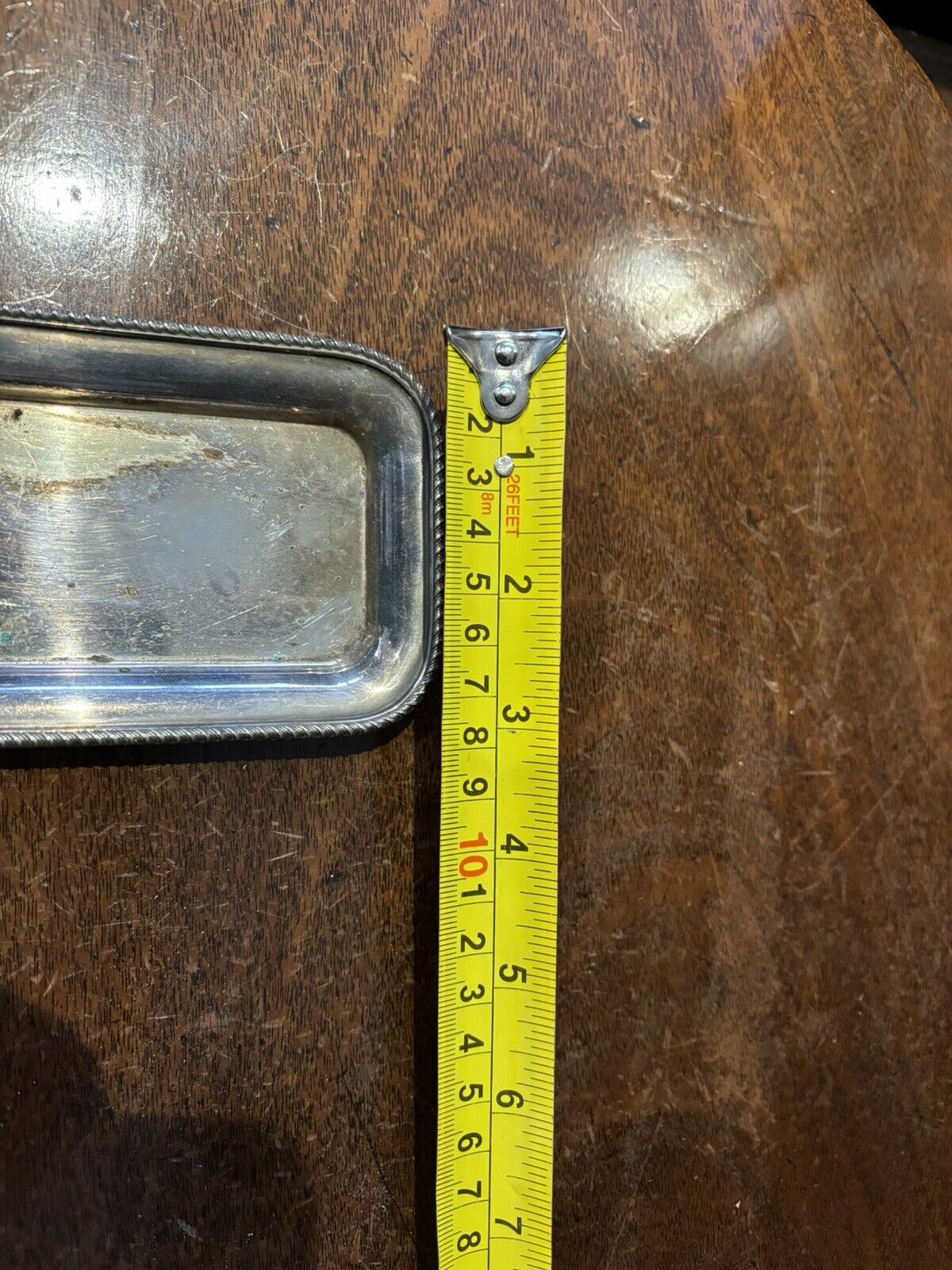 Silver Plate Salt & Pepper And Sauce Set On Tray