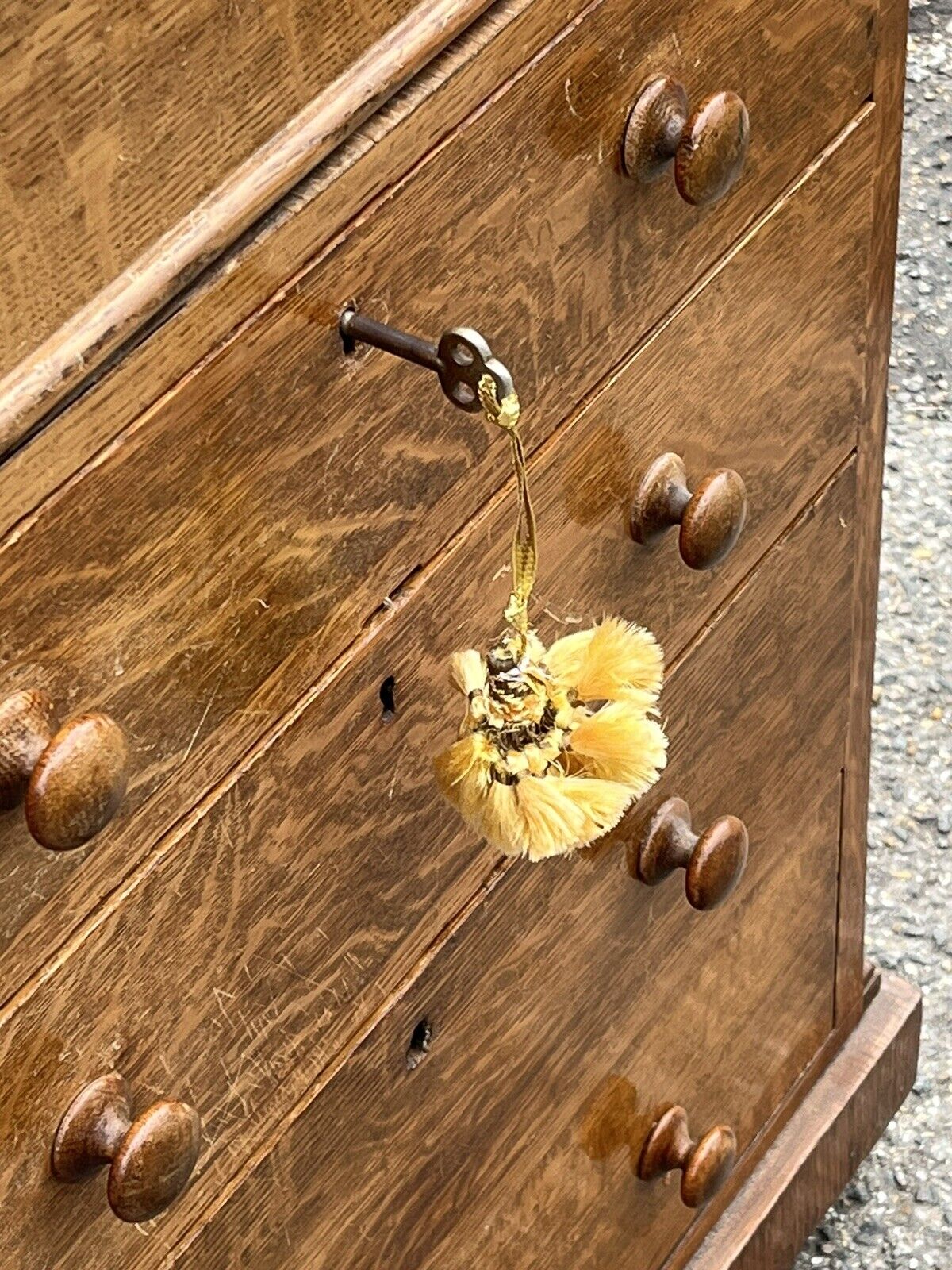 Victorian Light Oak Davenport Desk. Lamb Of Manchester, Gillows Design