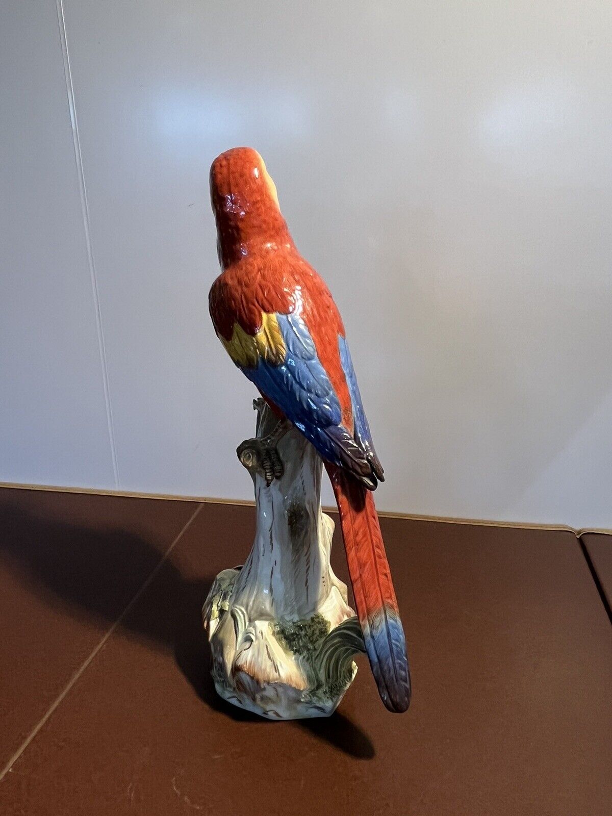 Meissen Parrot. Large In Size.