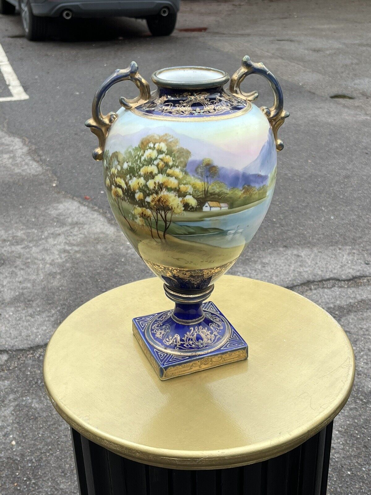 Antique Japanese Highly Decorated Vases. Large & Impressive.