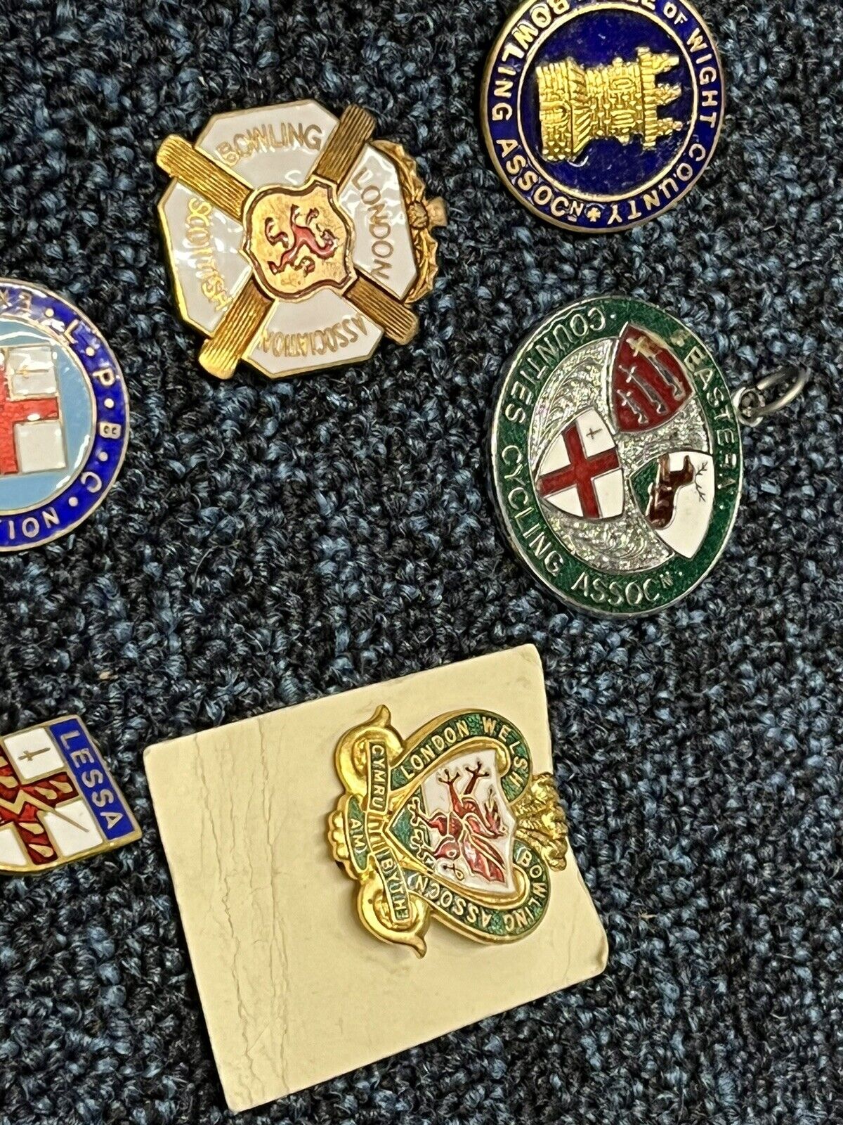 Bowls Club Badge Collection
