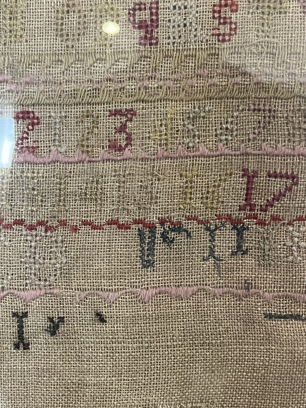 Georgian Framed Sampler