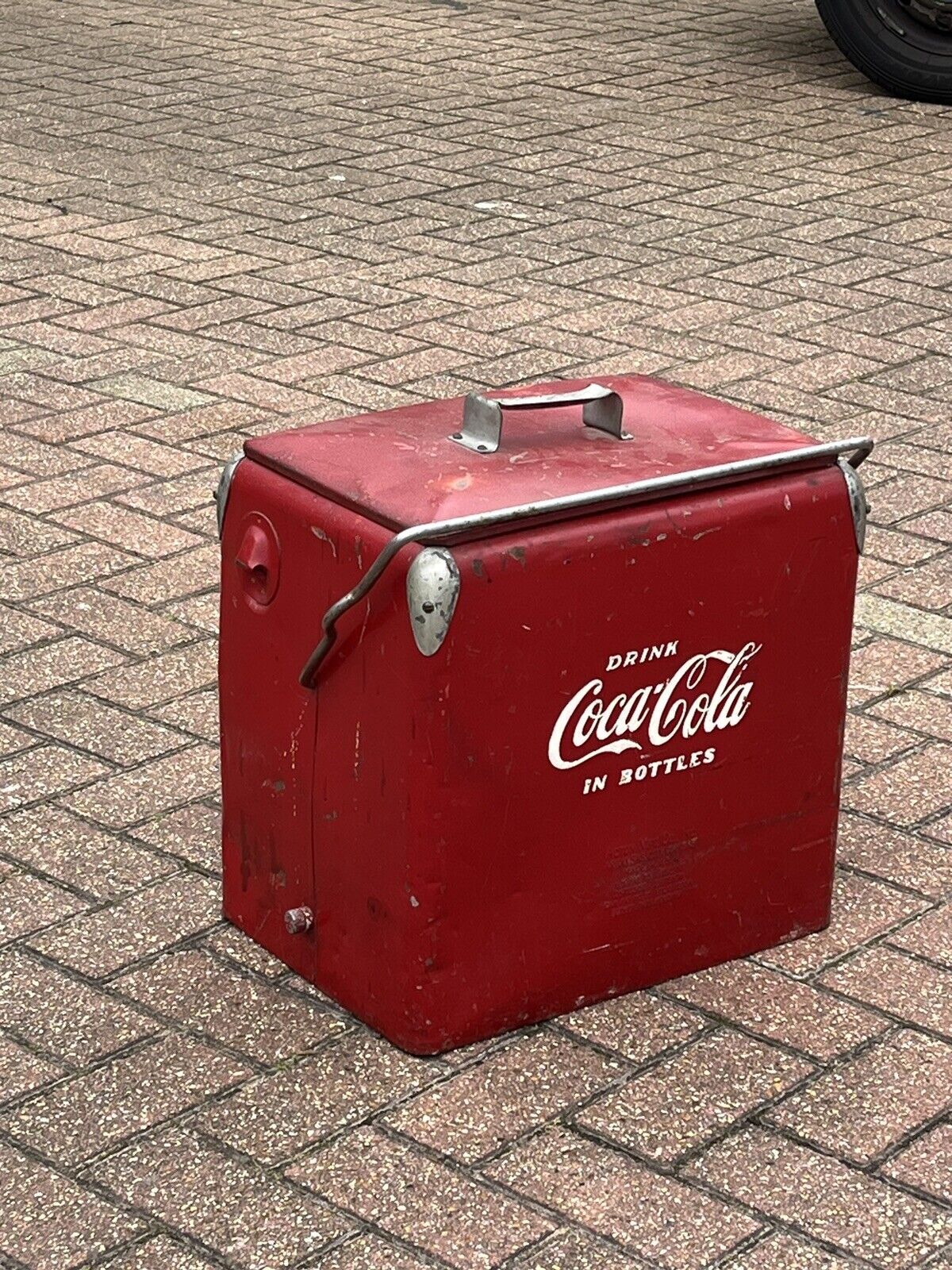 Original American Coca Cola Cool Box, Ice Box.