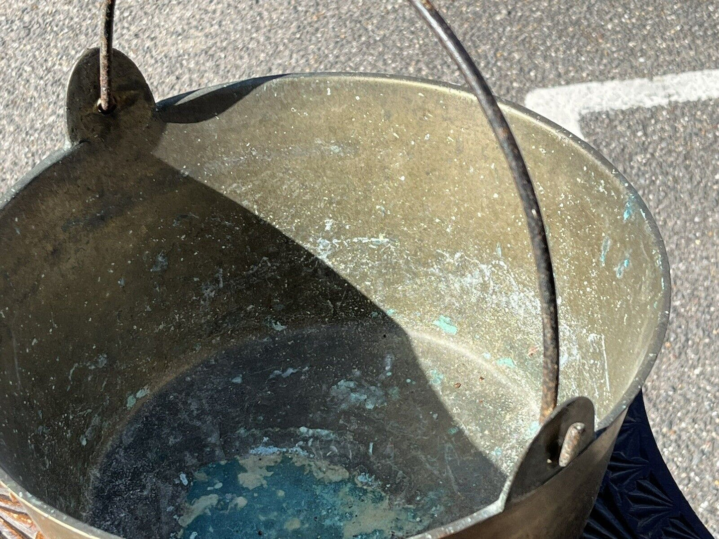 Victorian Brass Coal / Log Bucket.