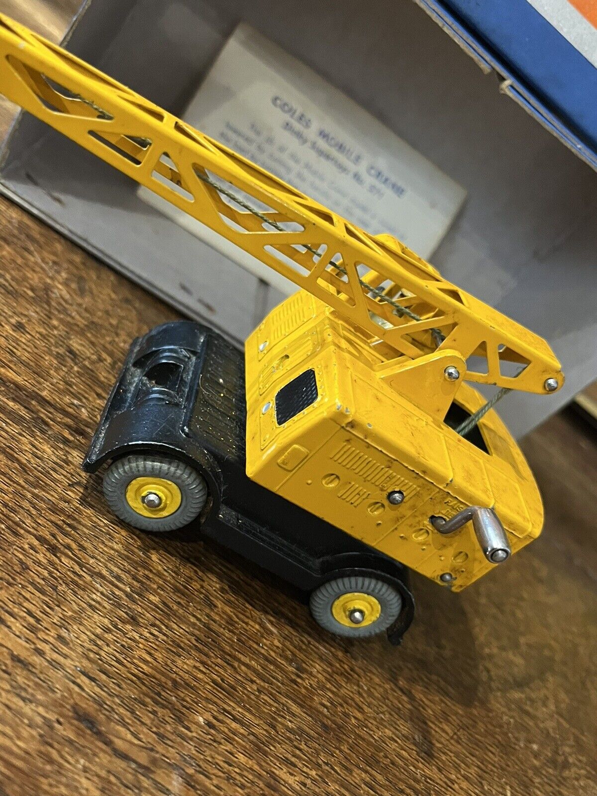 Dinky Supertoys Boxed Cole's Mobile Crane