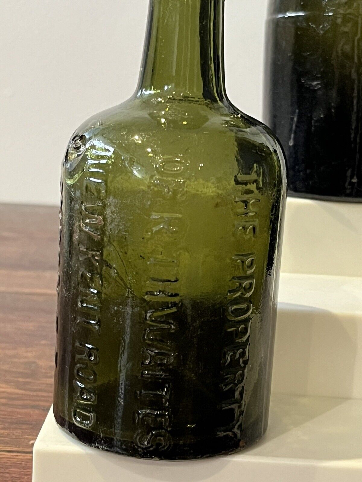 Antique Glass Beer & Lemonade Bottles