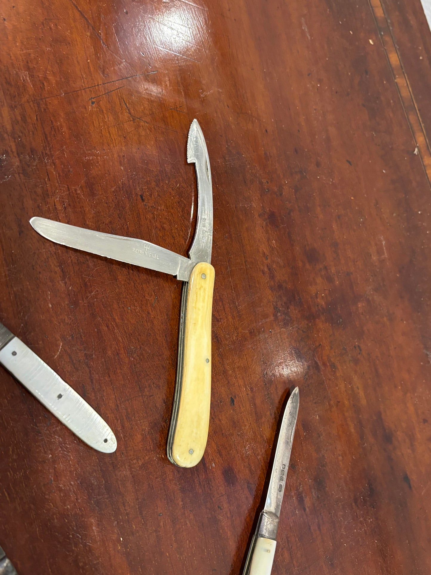 Collection of old pen knives