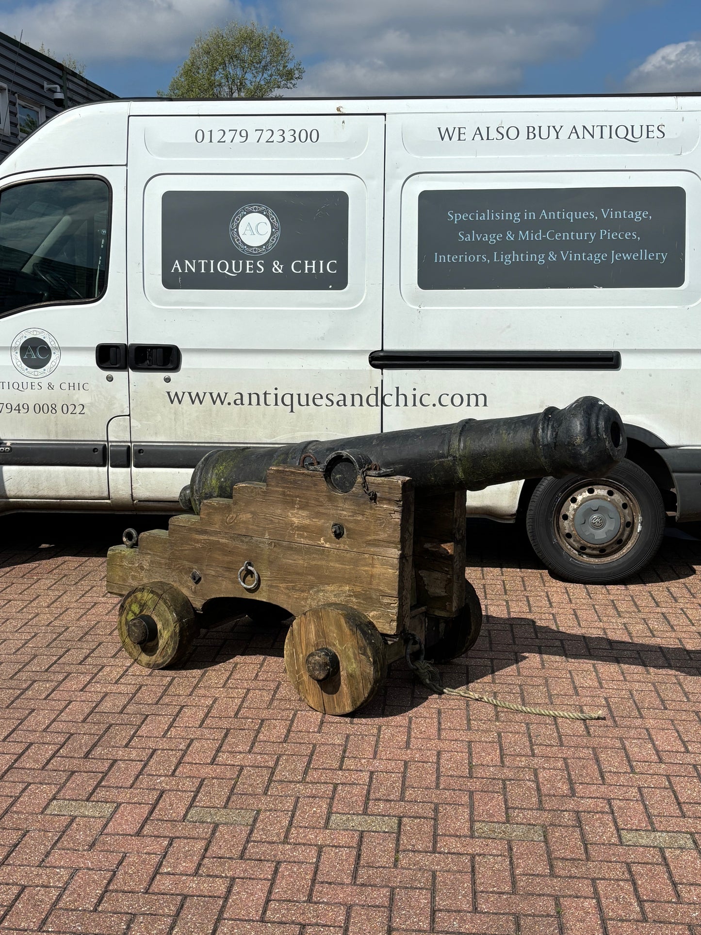 Huge Replica Cannon.
