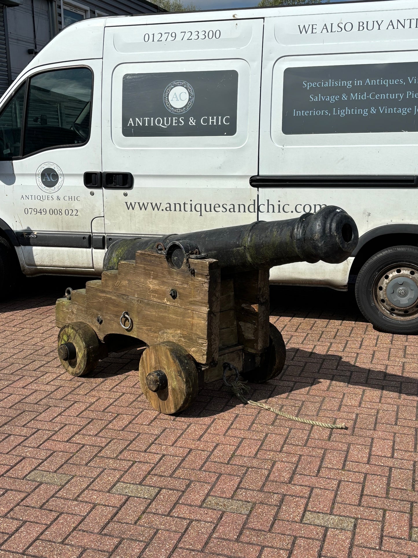 Huge Replica Cannon.