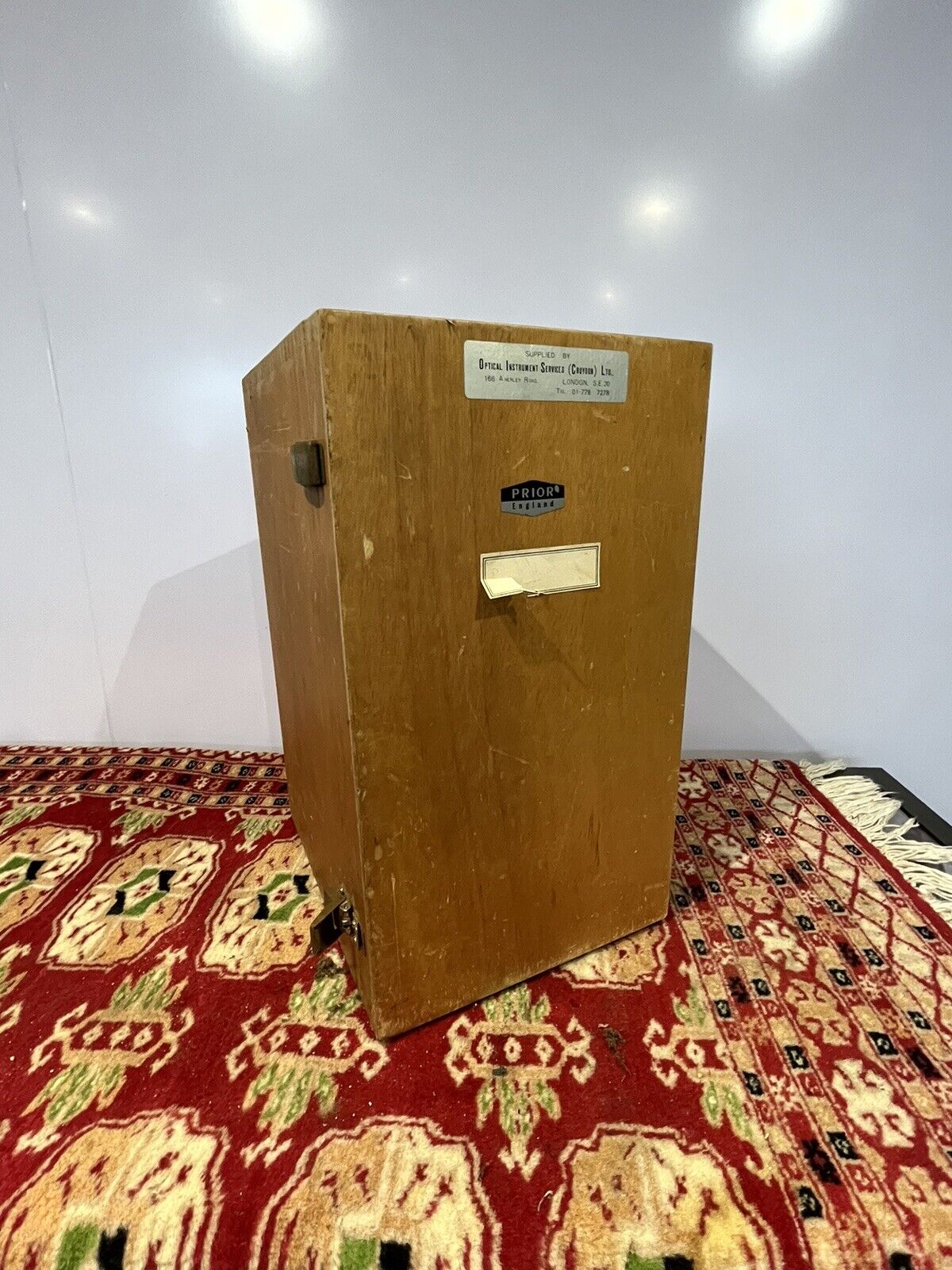 Microscope In Case.
